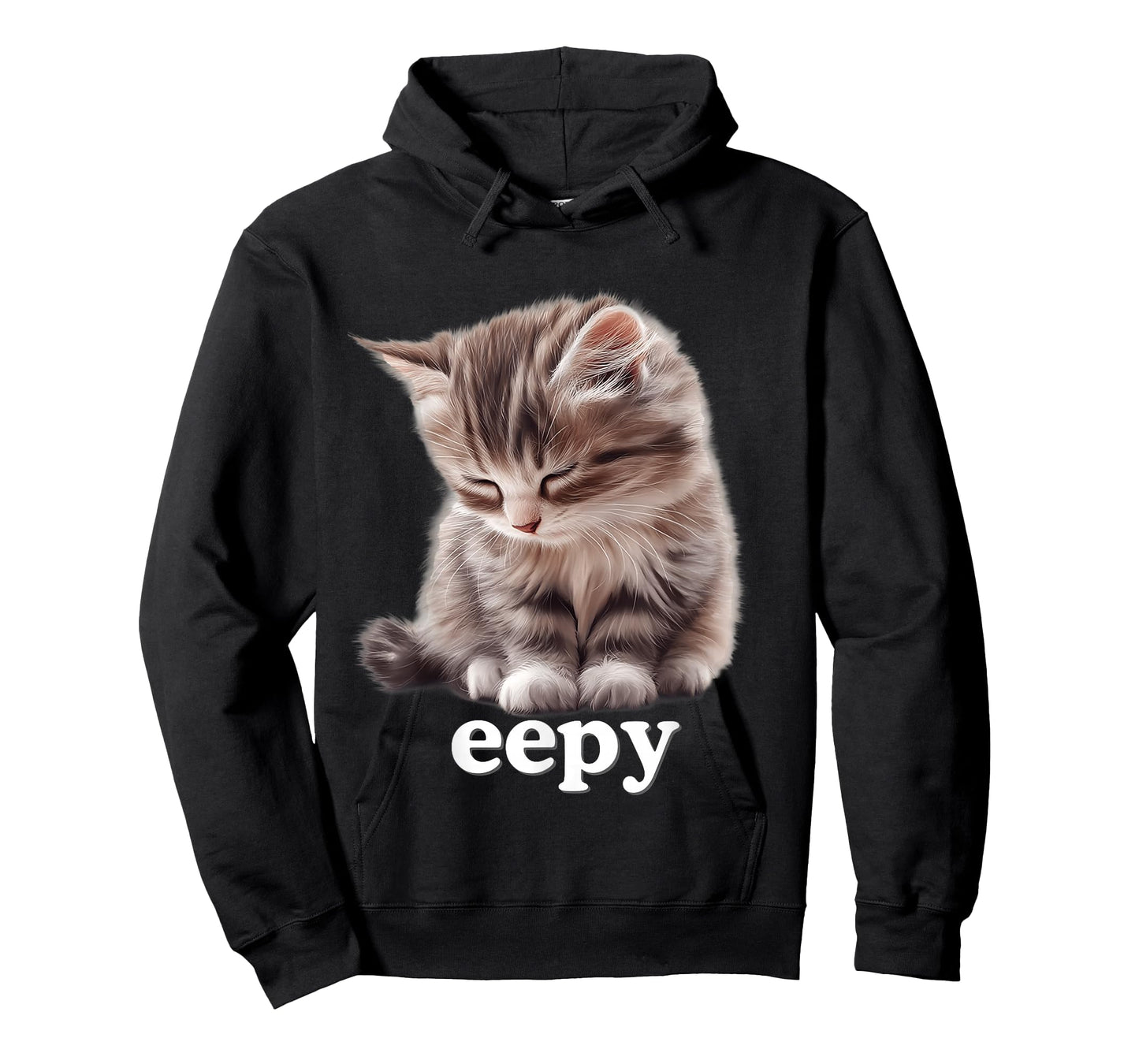Eepy Cat, Silly Sleepy Cat Meme Cute fluffy cat lovers kitty T-Shirt
