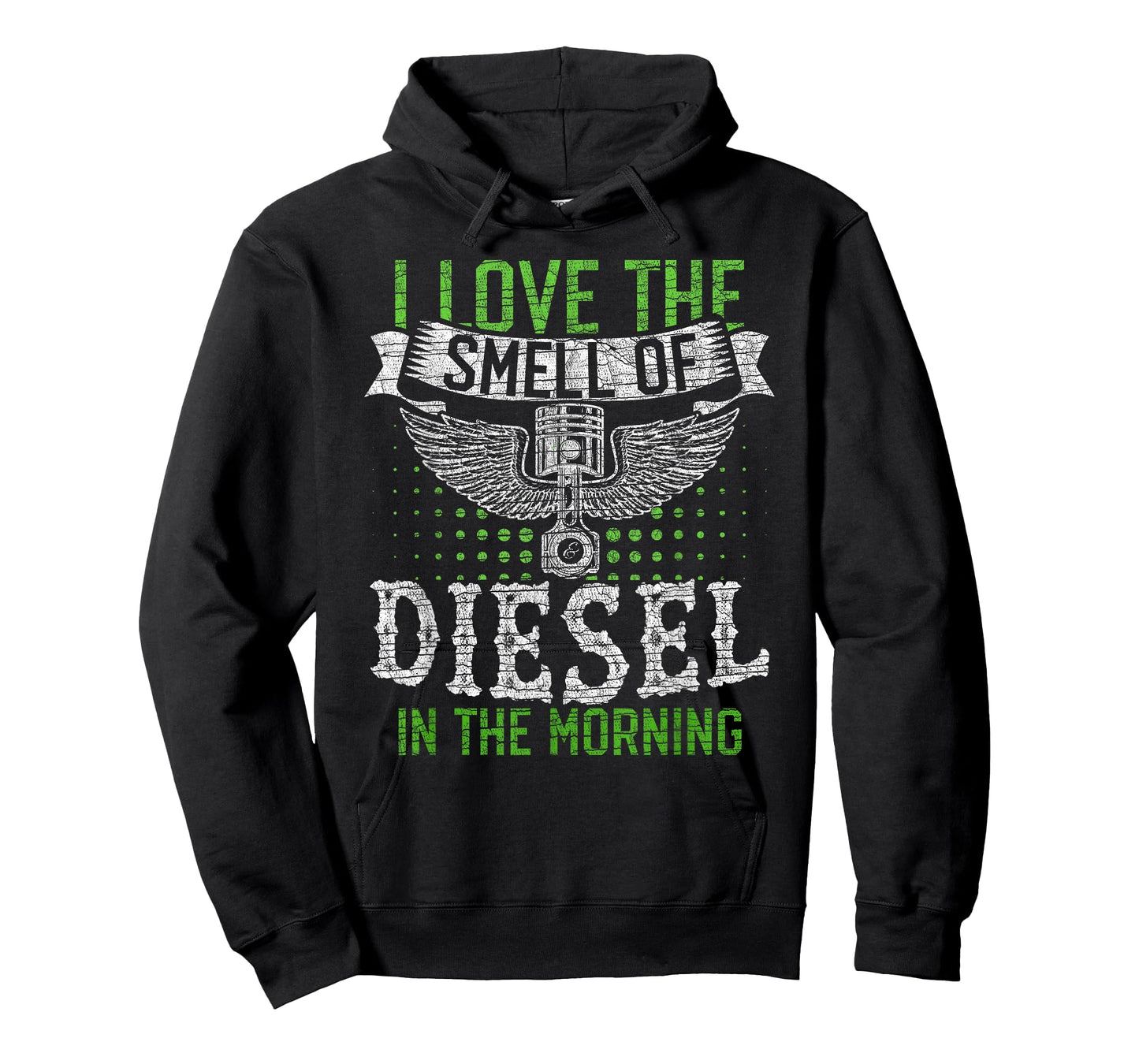 Diesel in The Morning for Truck Driver T-Shirt