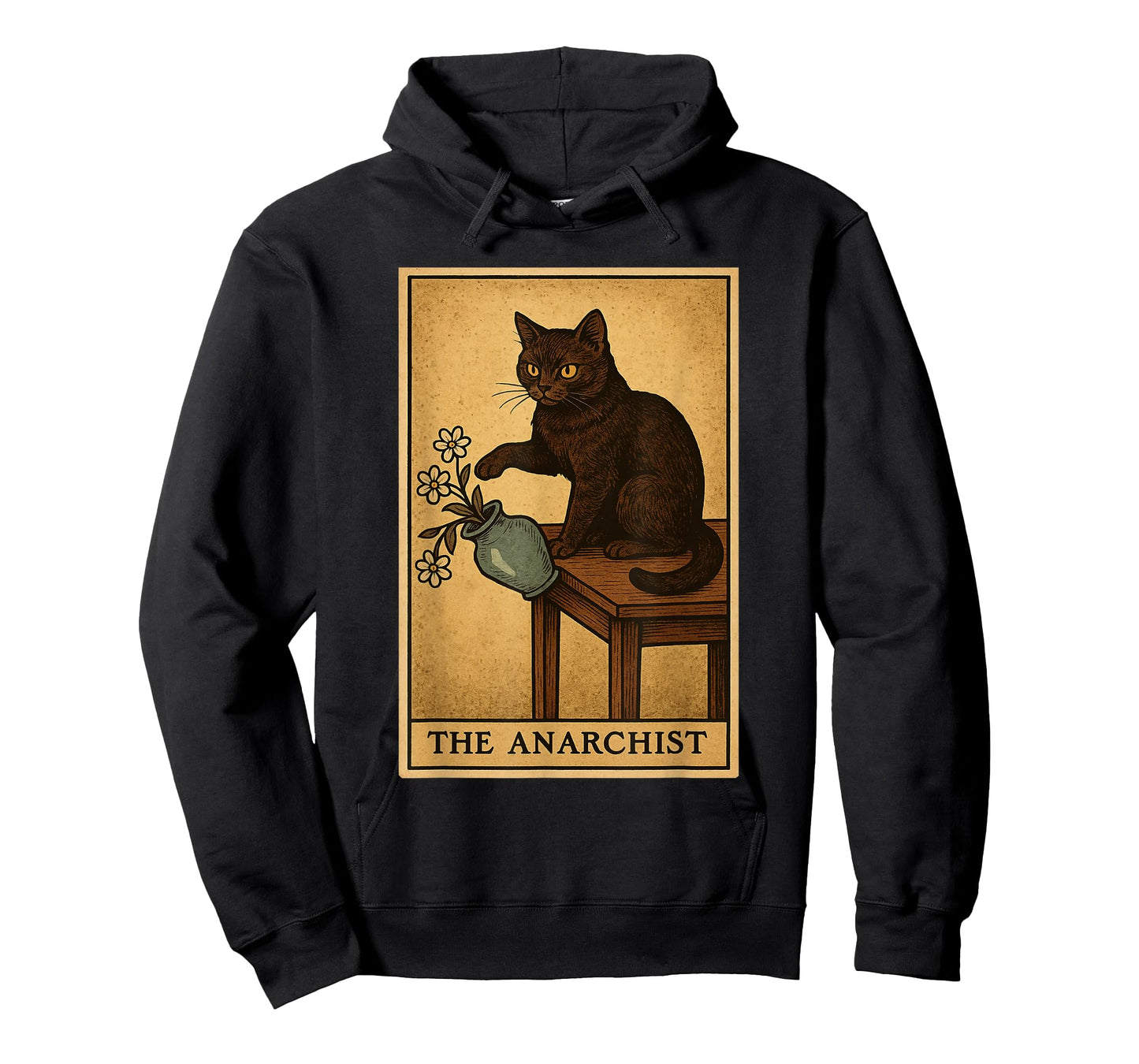 Cat Lover Design Cat Tarot Card Design Men Women Kids T-Shirt