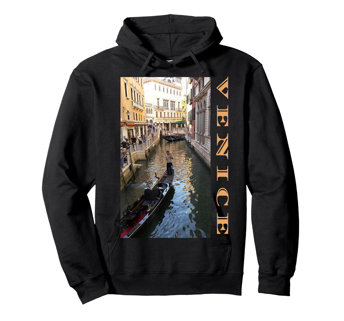 Venice Italy Canal Gondola Travel Souvenirs Photography T-Shirt