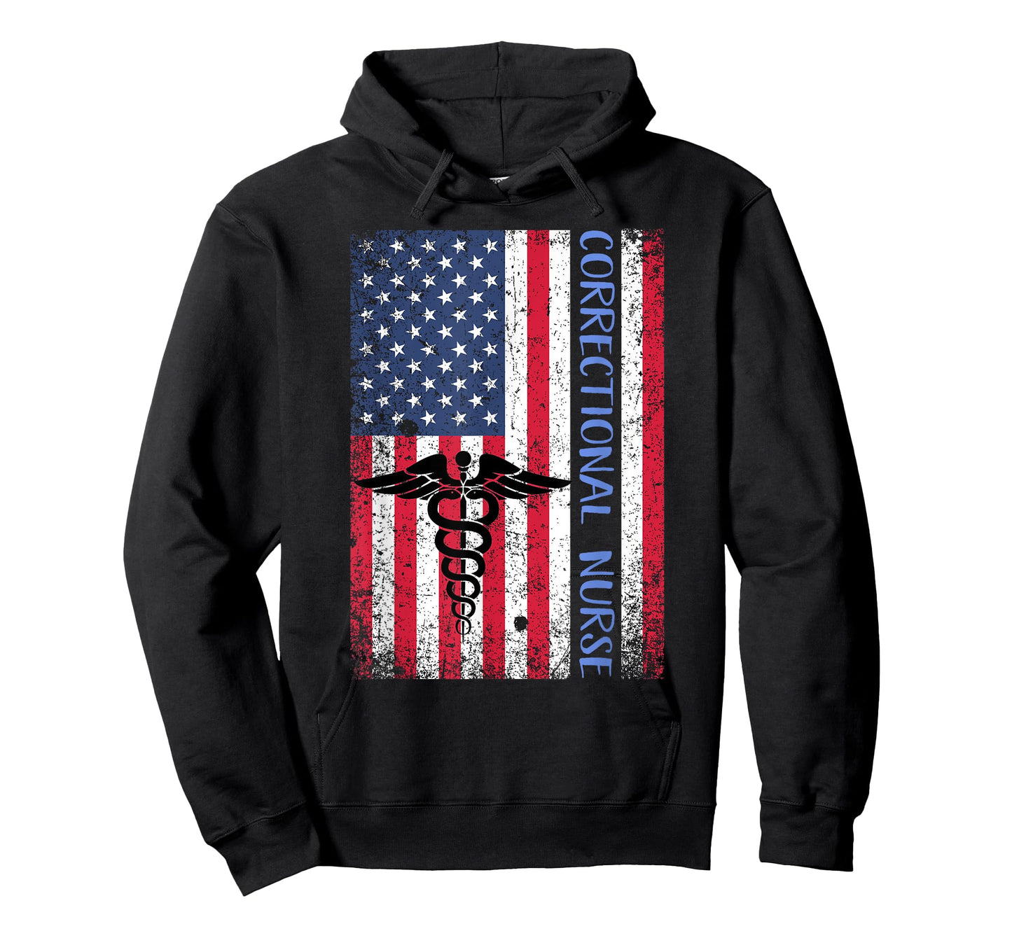 Correctional Nurse Gift Nursing Shirt American Flag July 4 T-Shirt