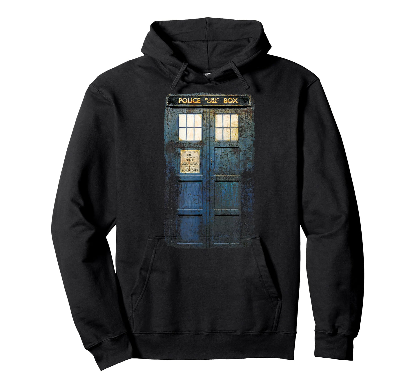 Cosplay Tardis Distressed Time-Traveller Sci-Fan T-Shirt