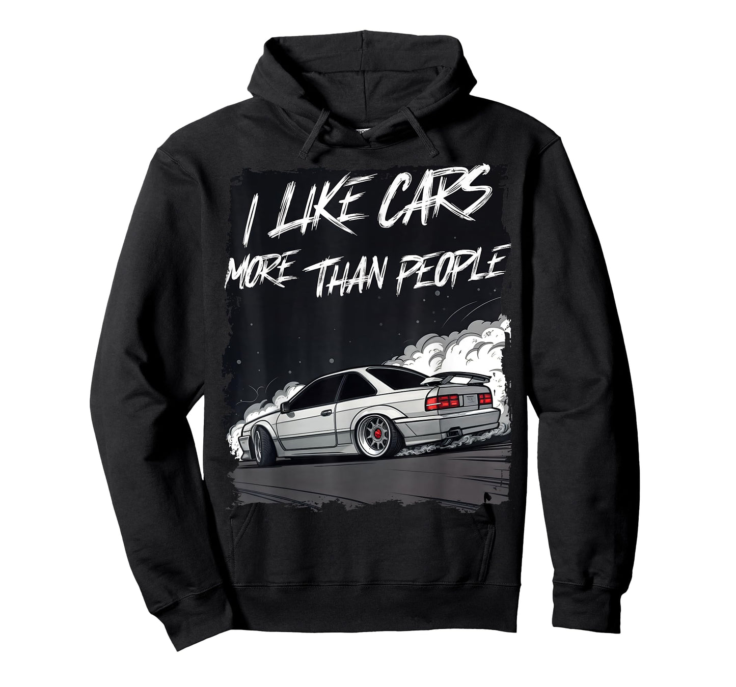 I Like Cars More Than People Funny Car Enthusiast Cars Lover T-Shirt