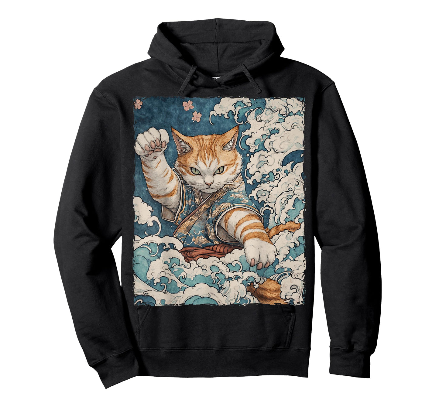 Funny Graphic Cat Japanese Anime Men Women Kids T-Shirt