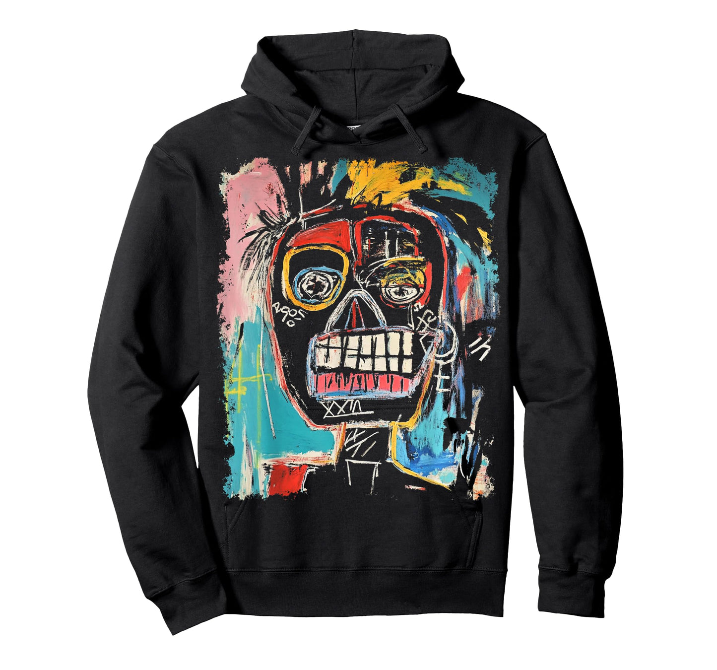 Animal Pop Art Design With A Human On It Men's Graffiti T-Shirt