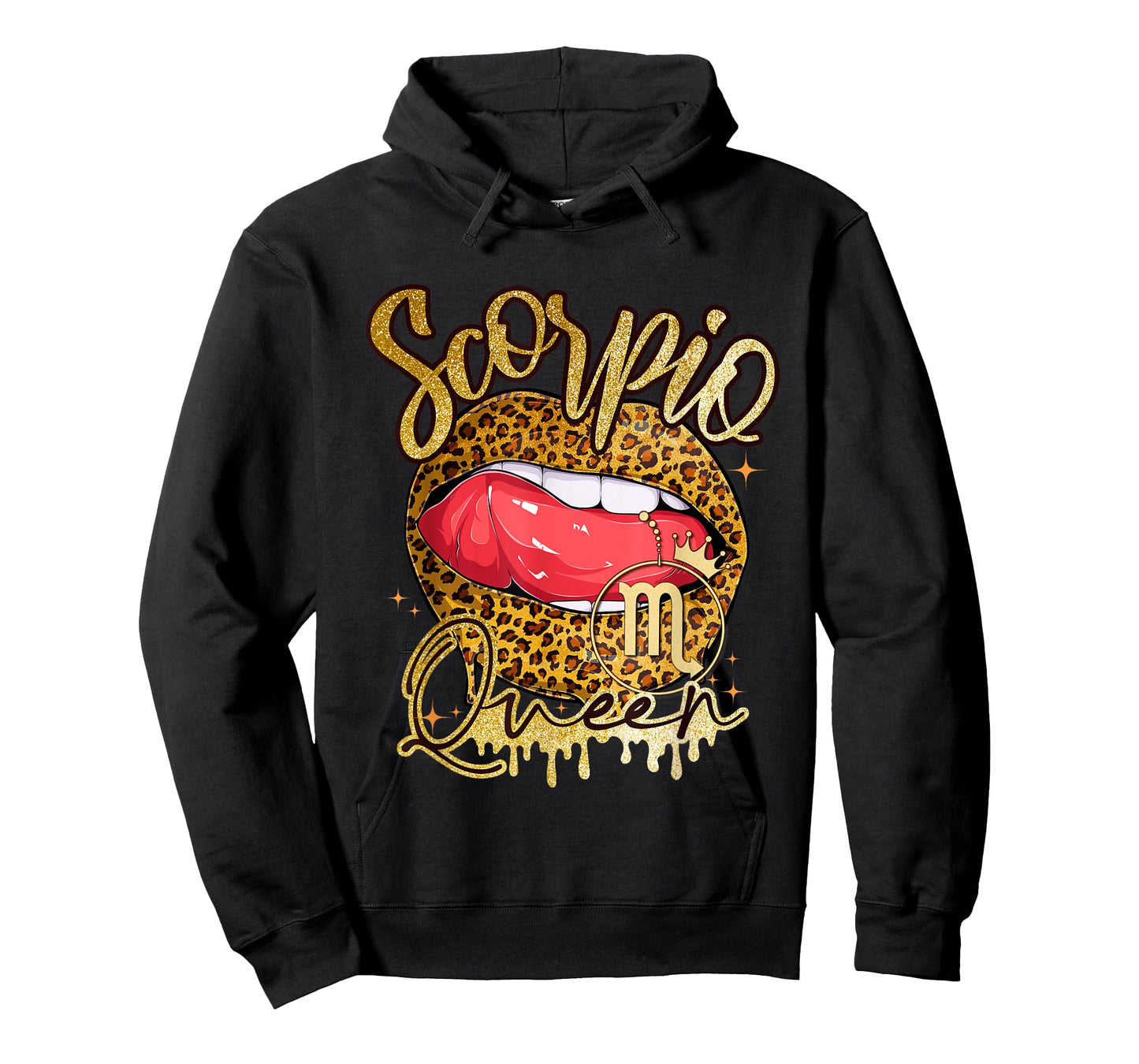Scorpio Girl Birthday Funny Melanin Afro Queen Black Women T-Shirt
