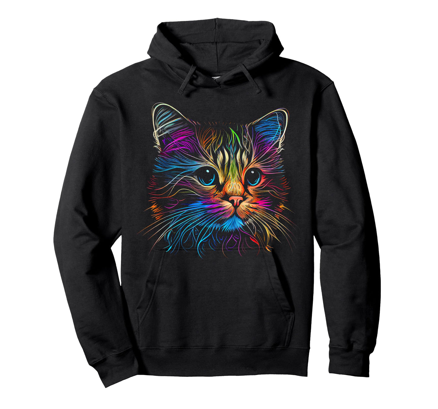 Cats Colorful Cat Cat's Head Catlovers T-Shirt