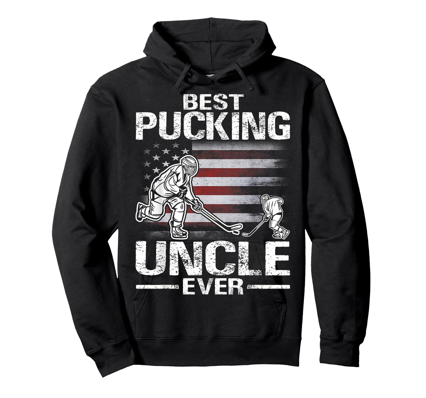 Best Pucking Uncle Ever Hockey Father's Day Gift T-Shirt