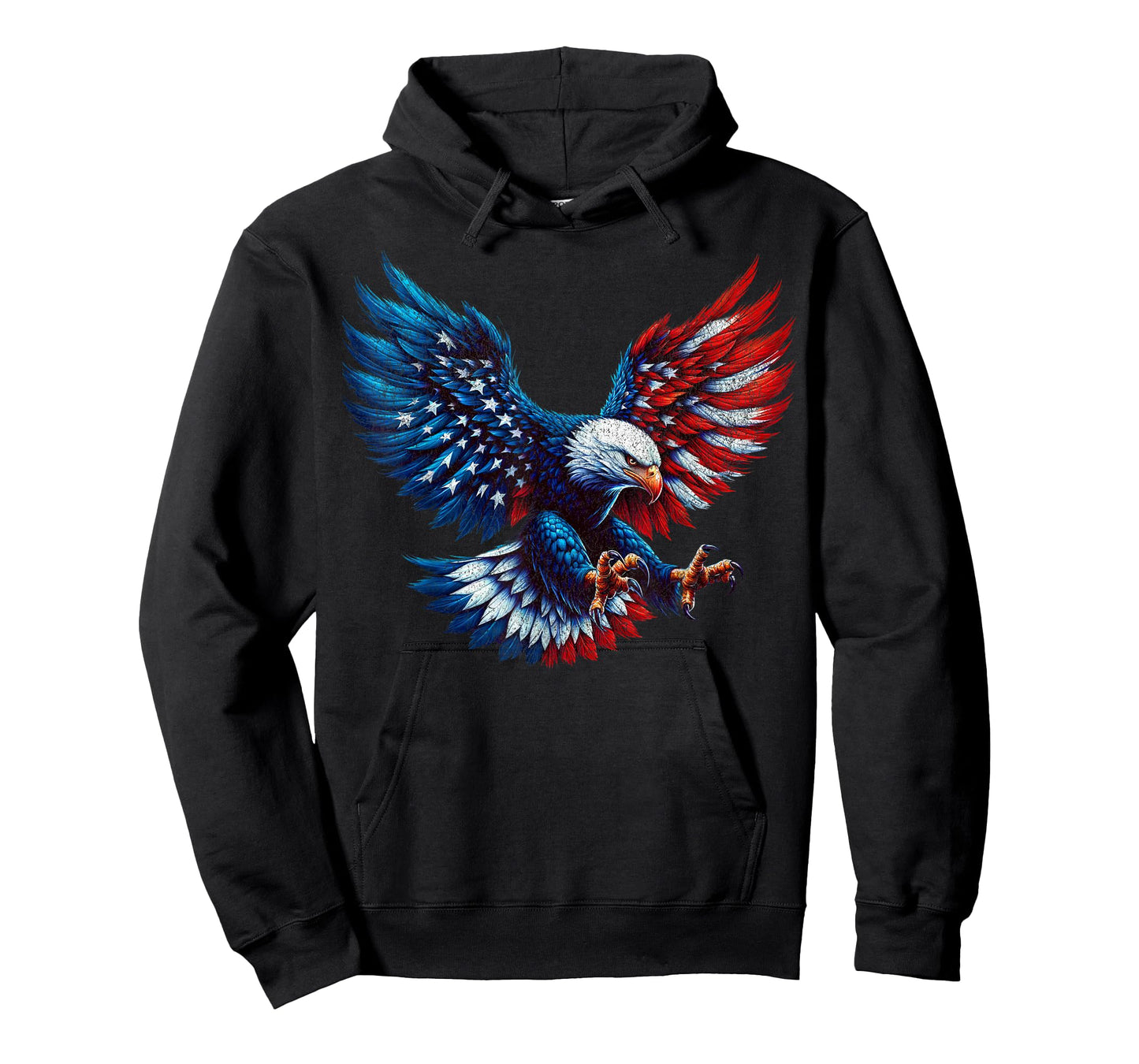 American Flag Bald Eagle Patriotic Eagle 4th of July USA T-Shirt