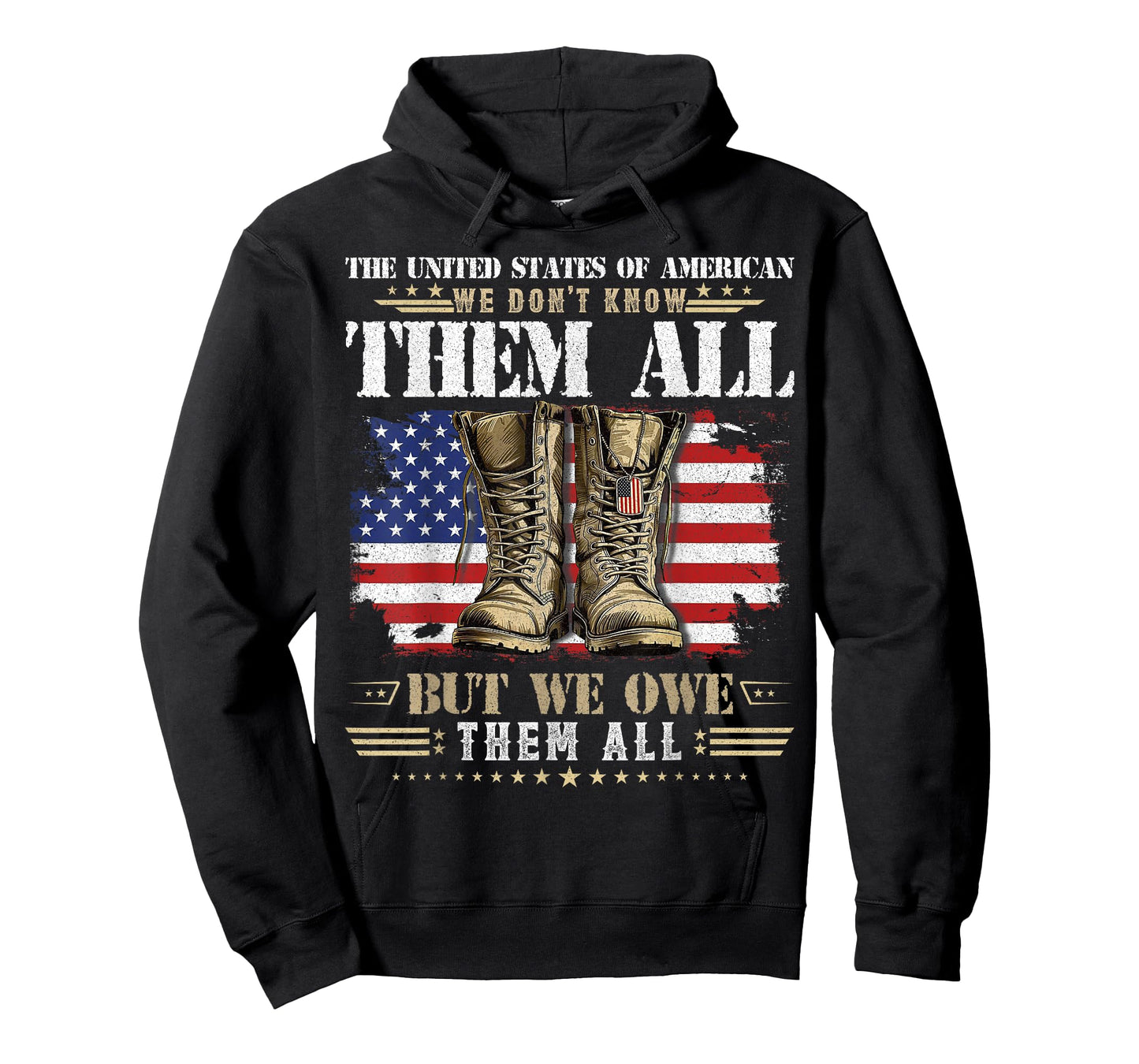 Patriotic Veterans Day Gifts Tee Military Men Women Proud T-Shirt