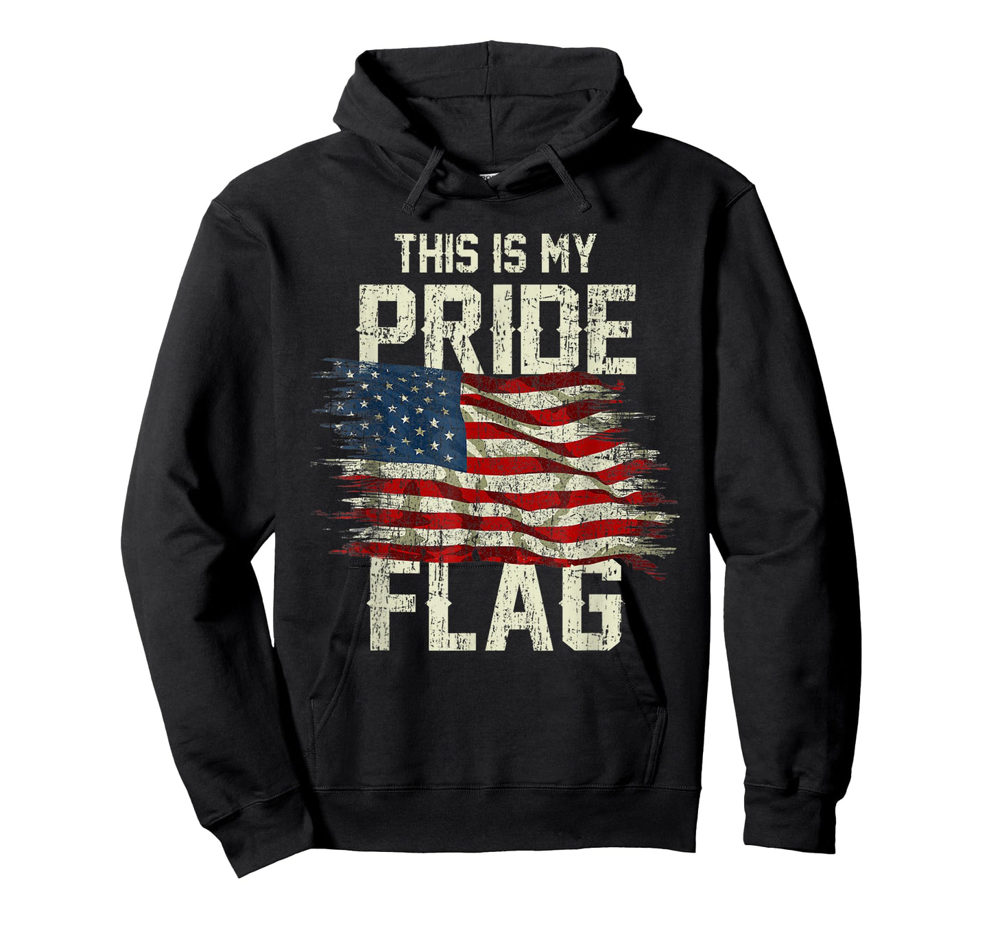 This is My Pride Flag USA American 4th of July Patriotic T-Shirt