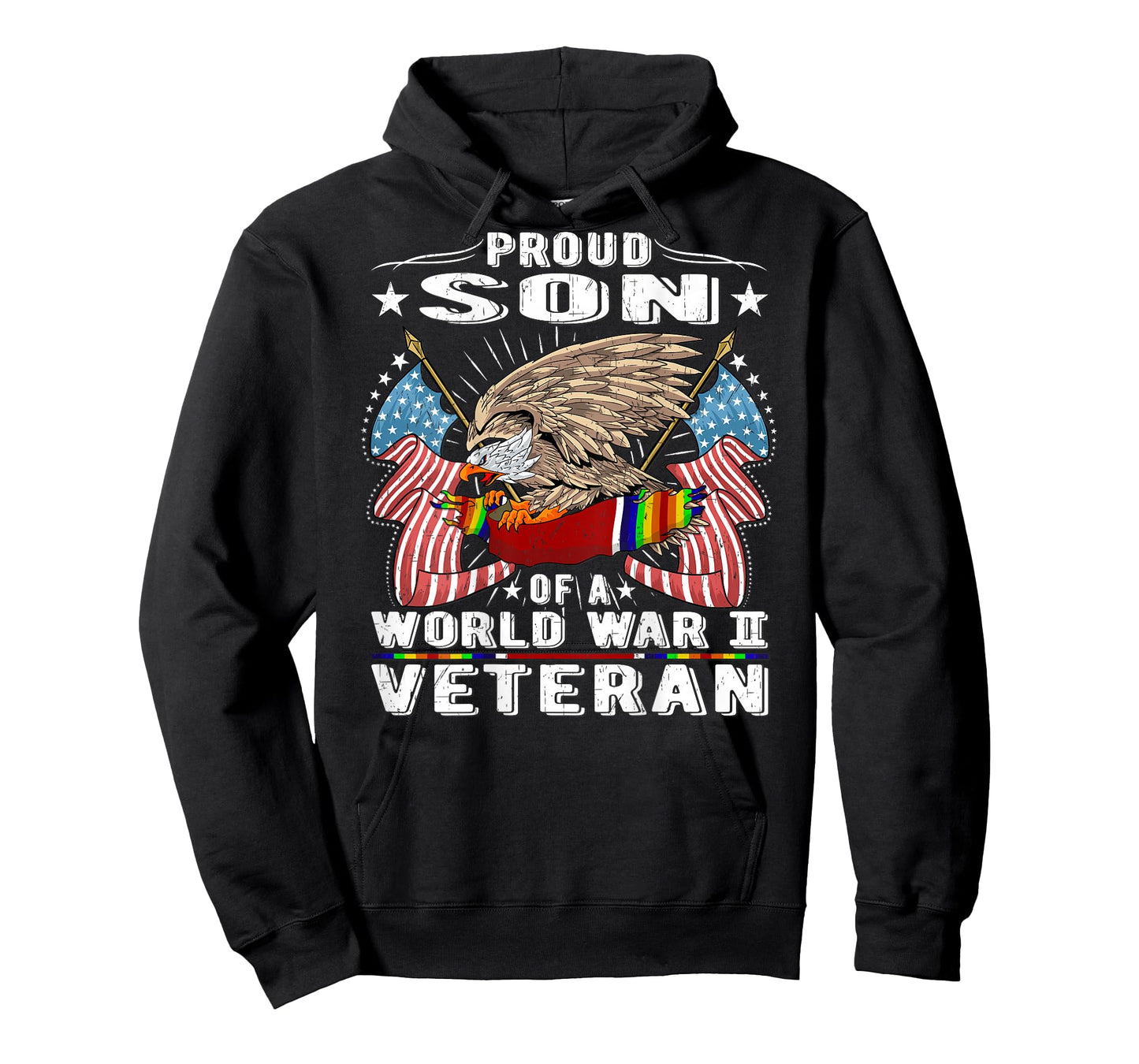 Proud Son Of A World War 2 Veteran Military Vet's Child Gift T-Shirt