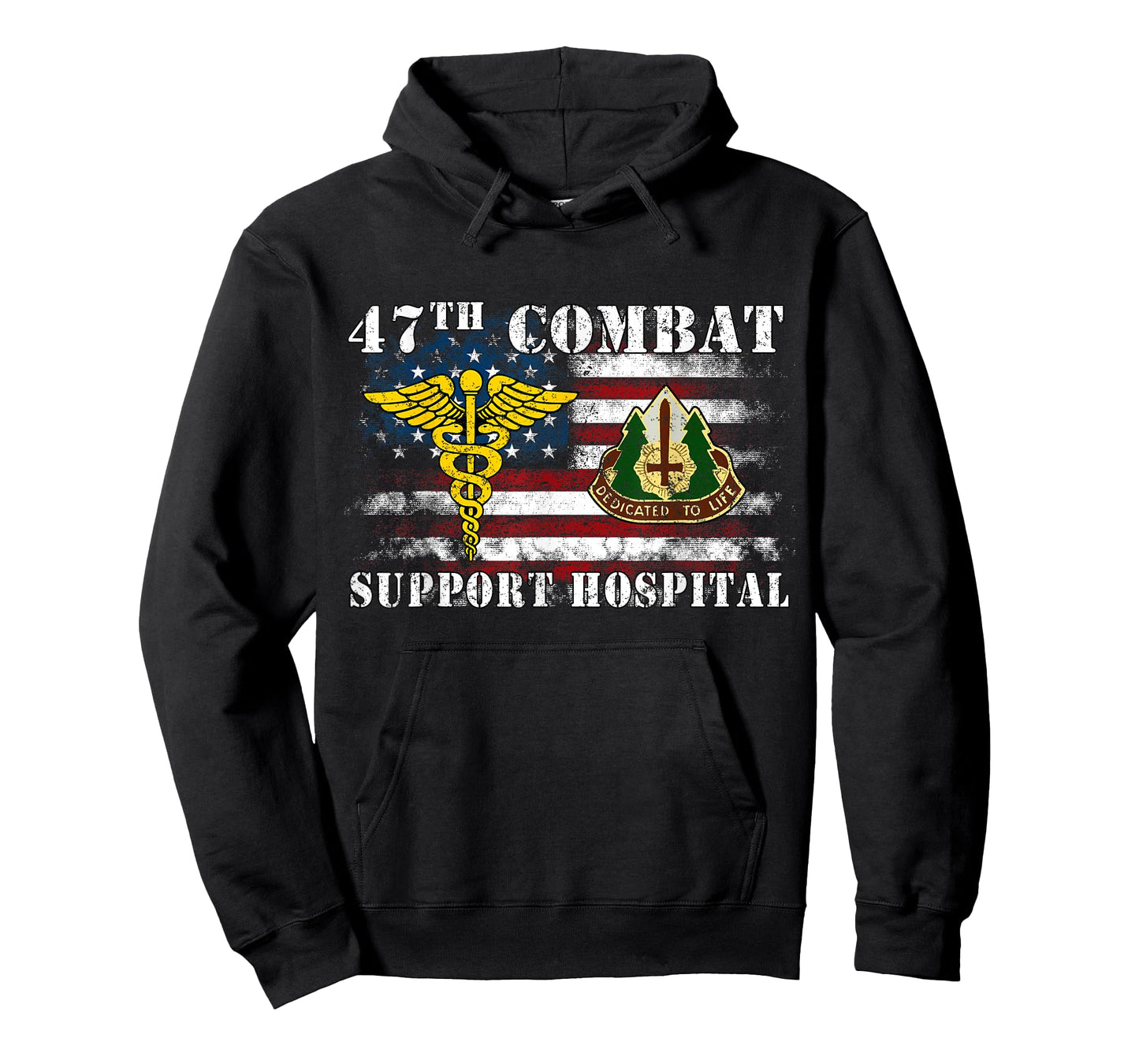 47th Combat Support Hospital Veterans Day Vintage Gifts T-Shirt