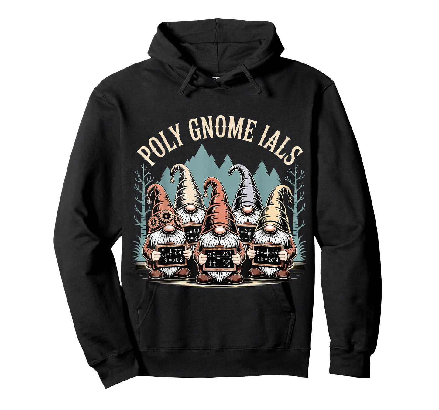 Poly Gnome Ials Math Pun Algebra Student ||- T-Shirt