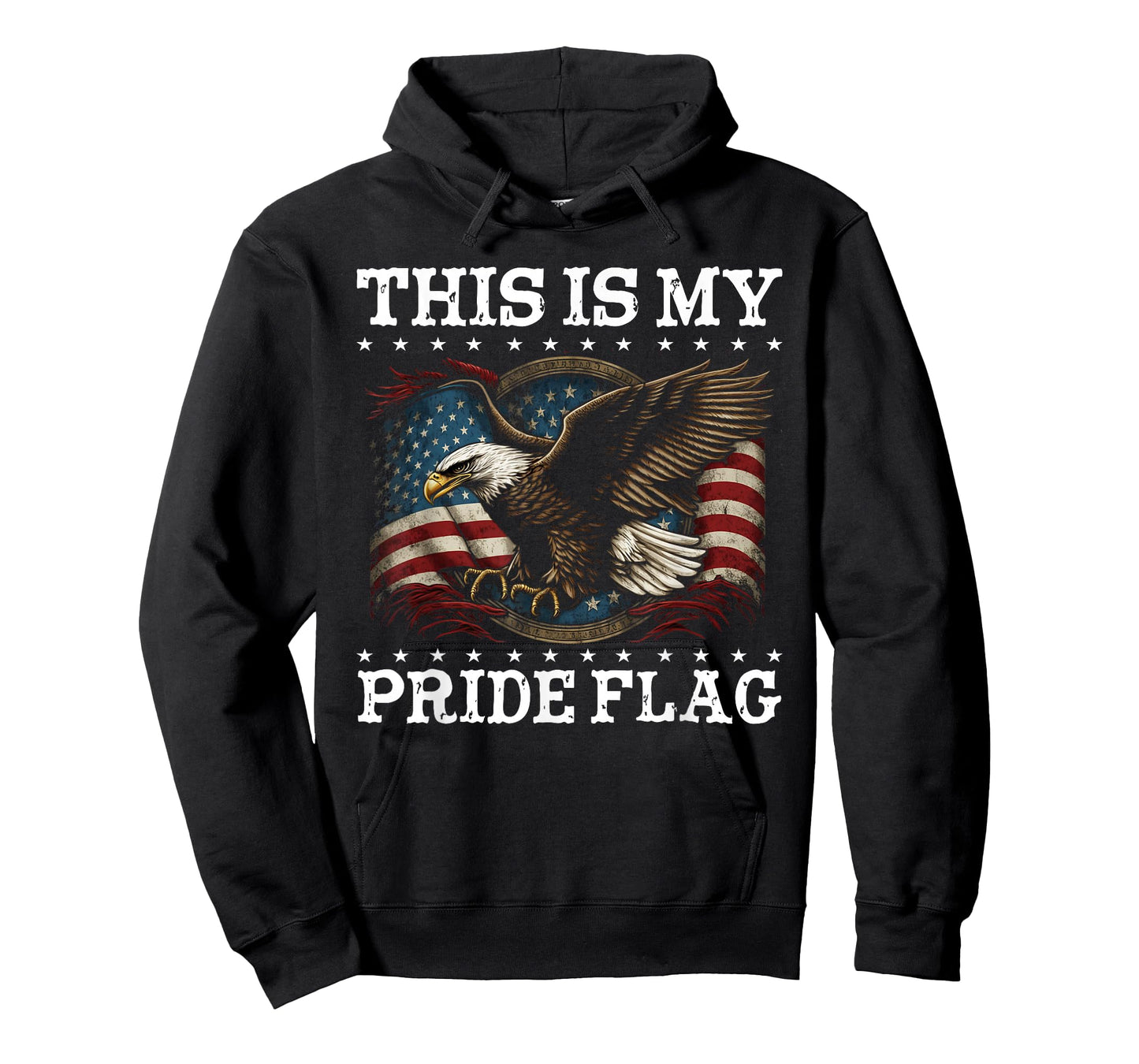 This is My Pride Flag USA American 4th of July Patriotic T-Shirt