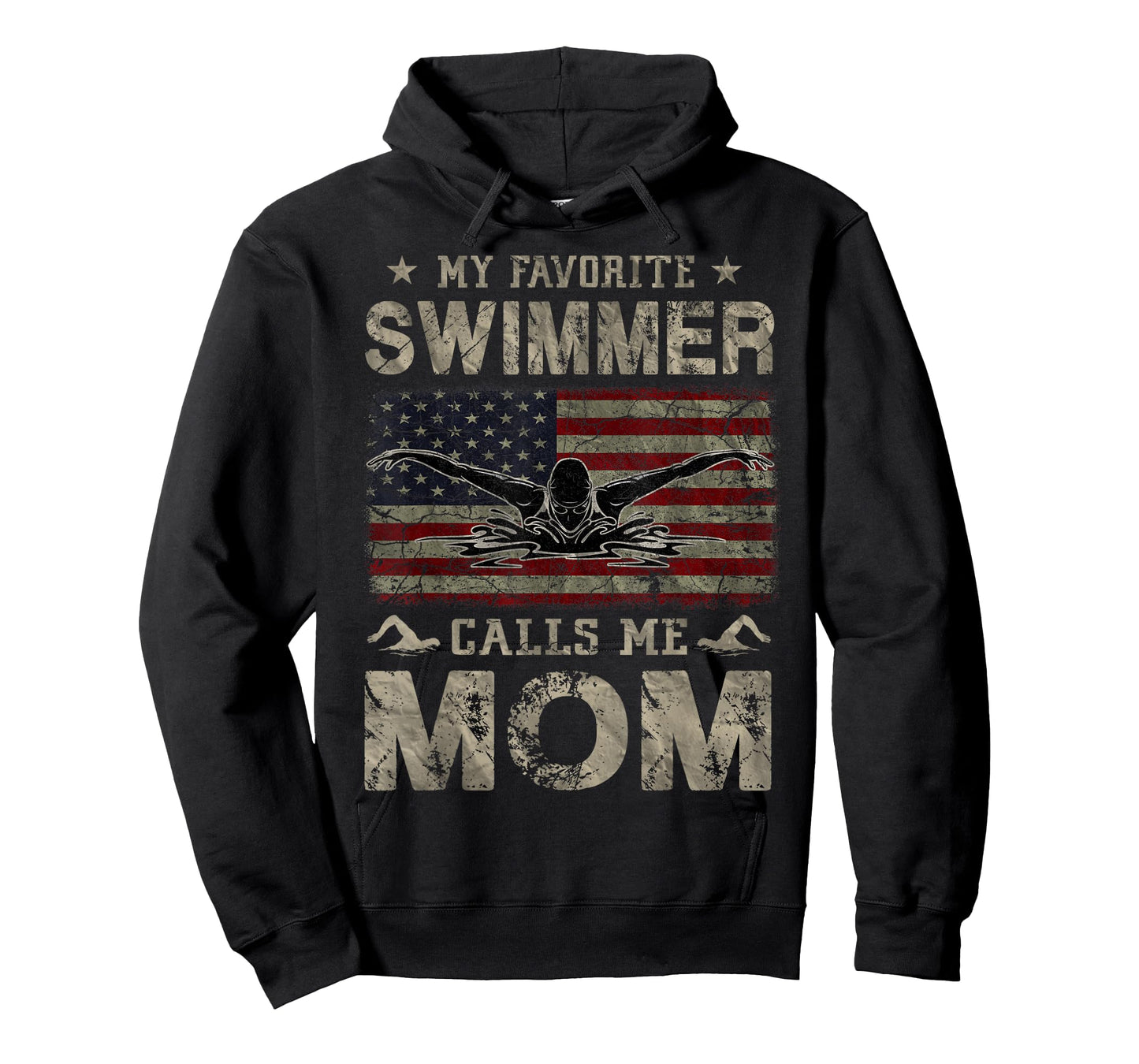 My Favorite Swimmer Calls Me Mom Mothers Day T-Shirt