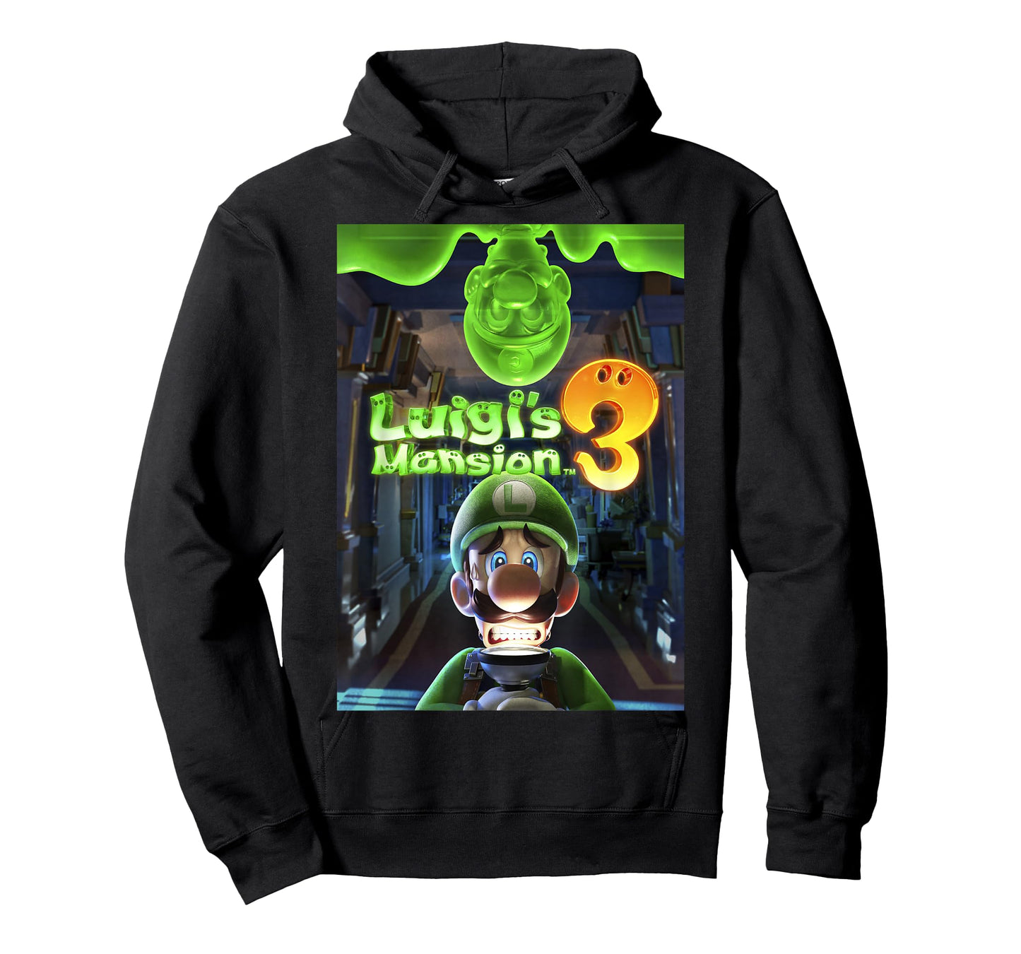 Luigi's Mansion 3 Luigi Poster T-Shirt