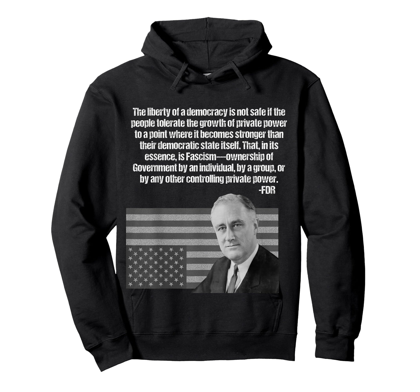 FDR on Fascism Taking Over The Government T-Shirt