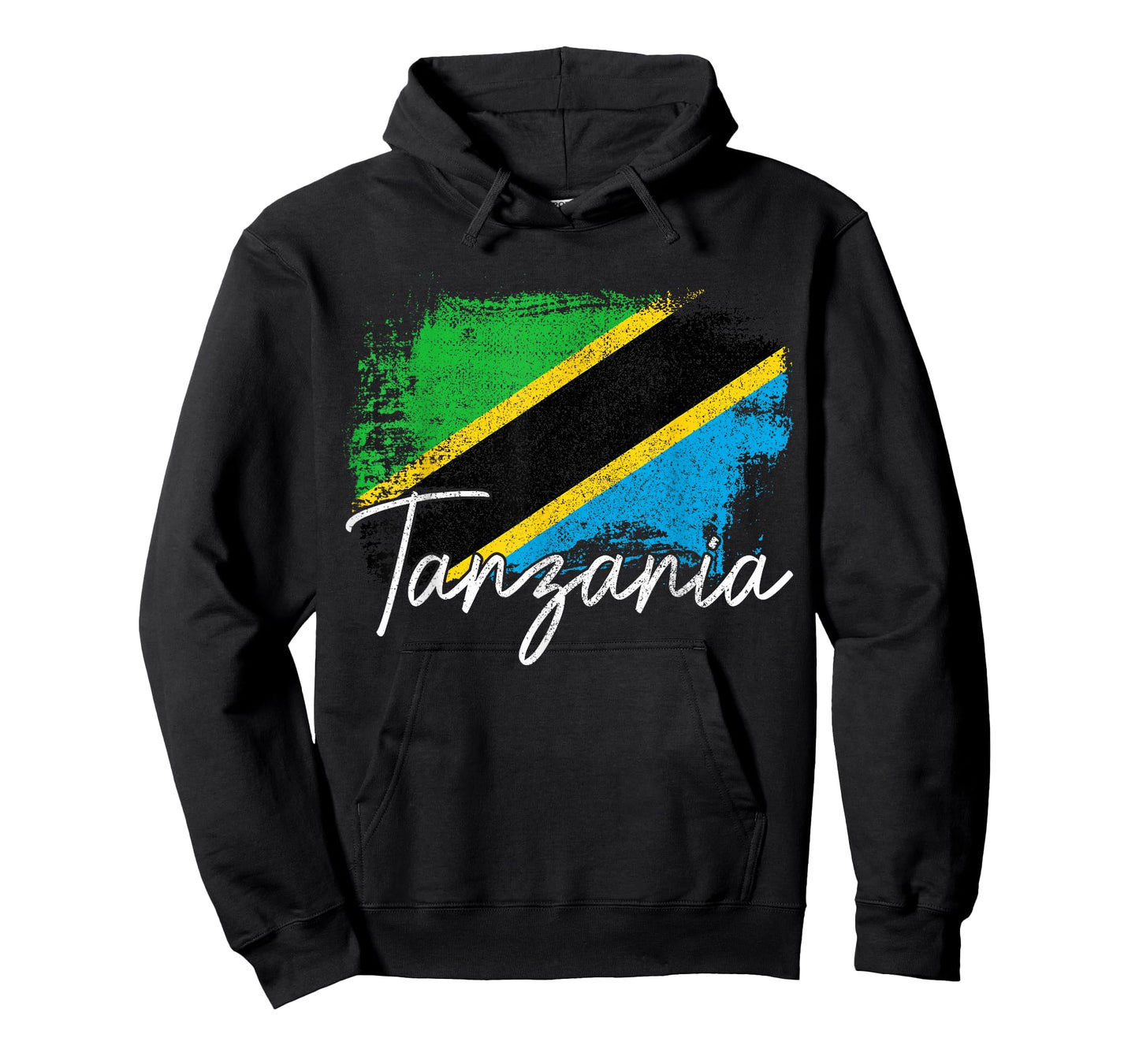 Tanzania Vintage Tanzanian Pride Roots Flag T-Shirt