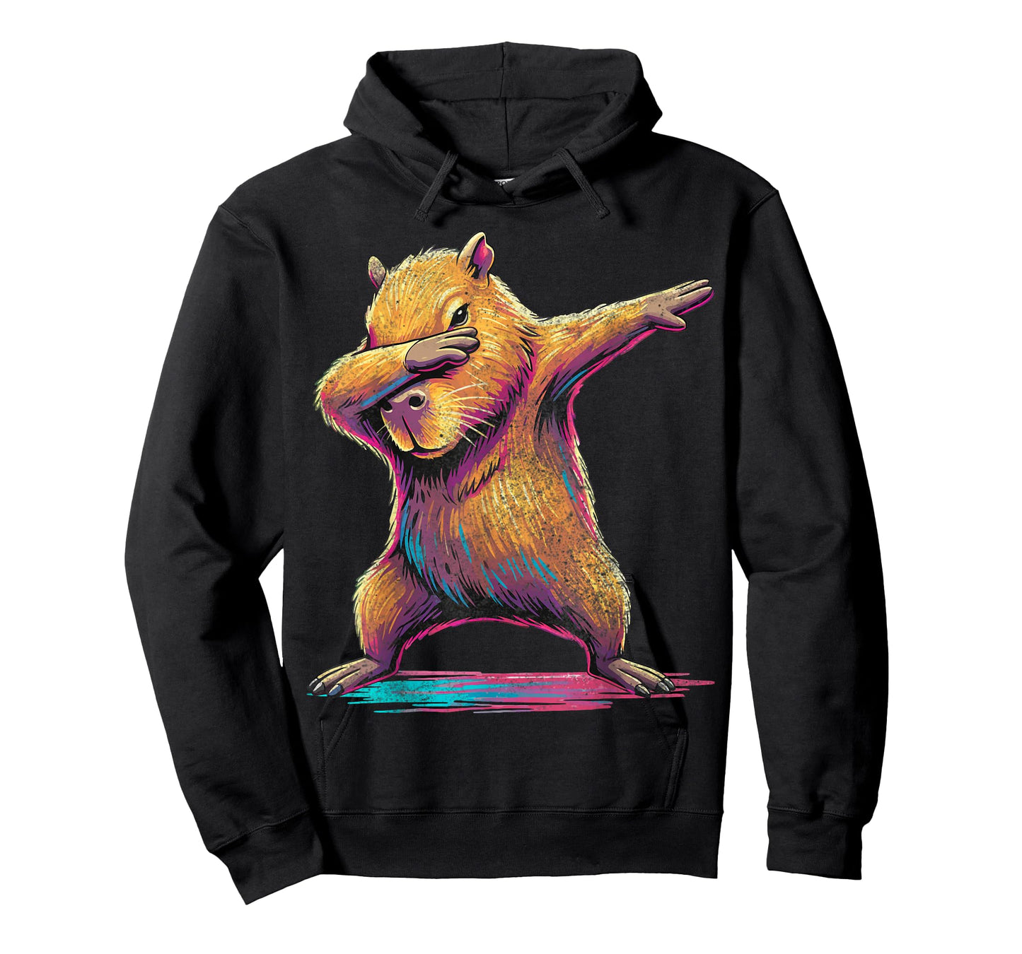 Capybara Dabbing Funny Animal Capybaras Lover T-Shirt
