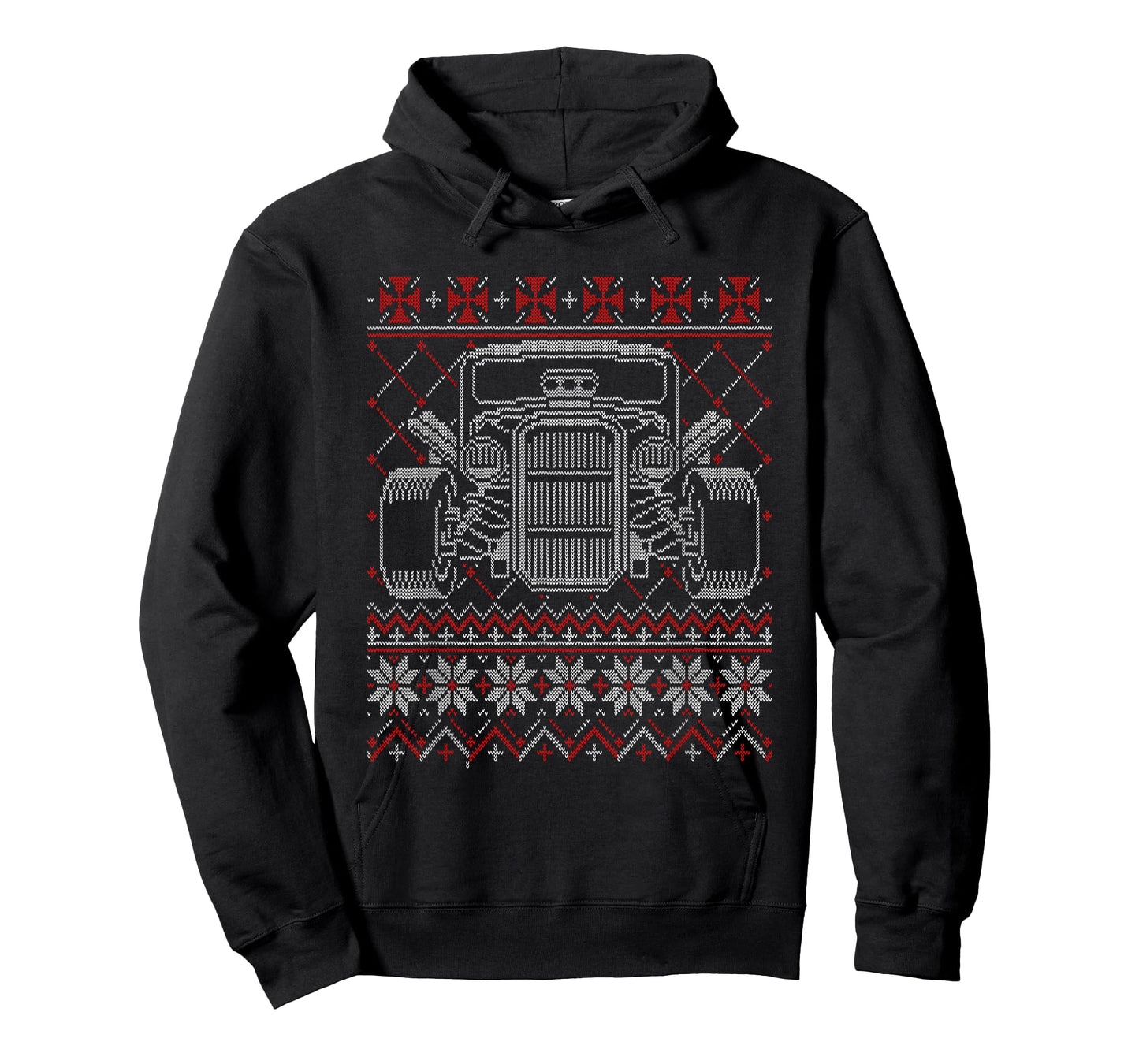 Hot-Rod Racing Fancy Car Mechanic Ugly Christmas Sweater T-Shirt