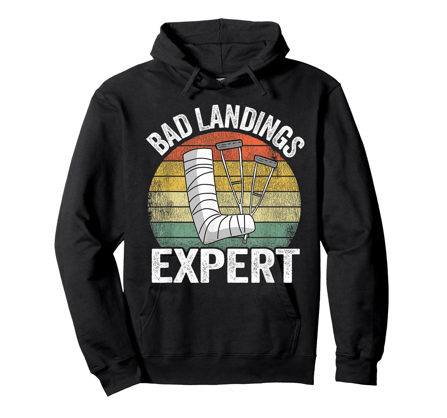 Bad Landings Expert Kids Get Well Injury Broken Leg Surgery T-Shirt
