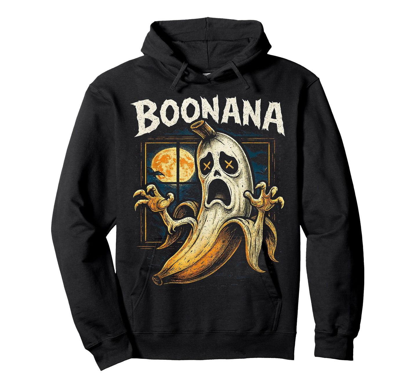 Boonana Cute Ghost Banana Halloween Costume Men Women Kids T-Shirt
