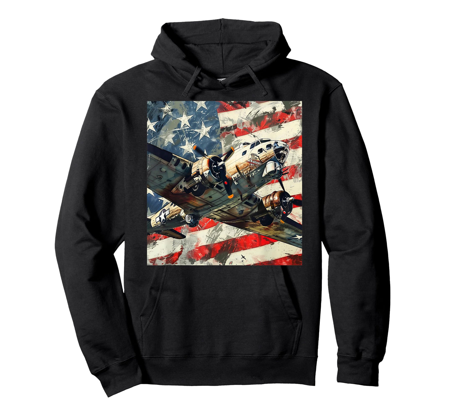 B-17 Flying Fortress WWII bomber aircraft Military Warbird T-Shirt