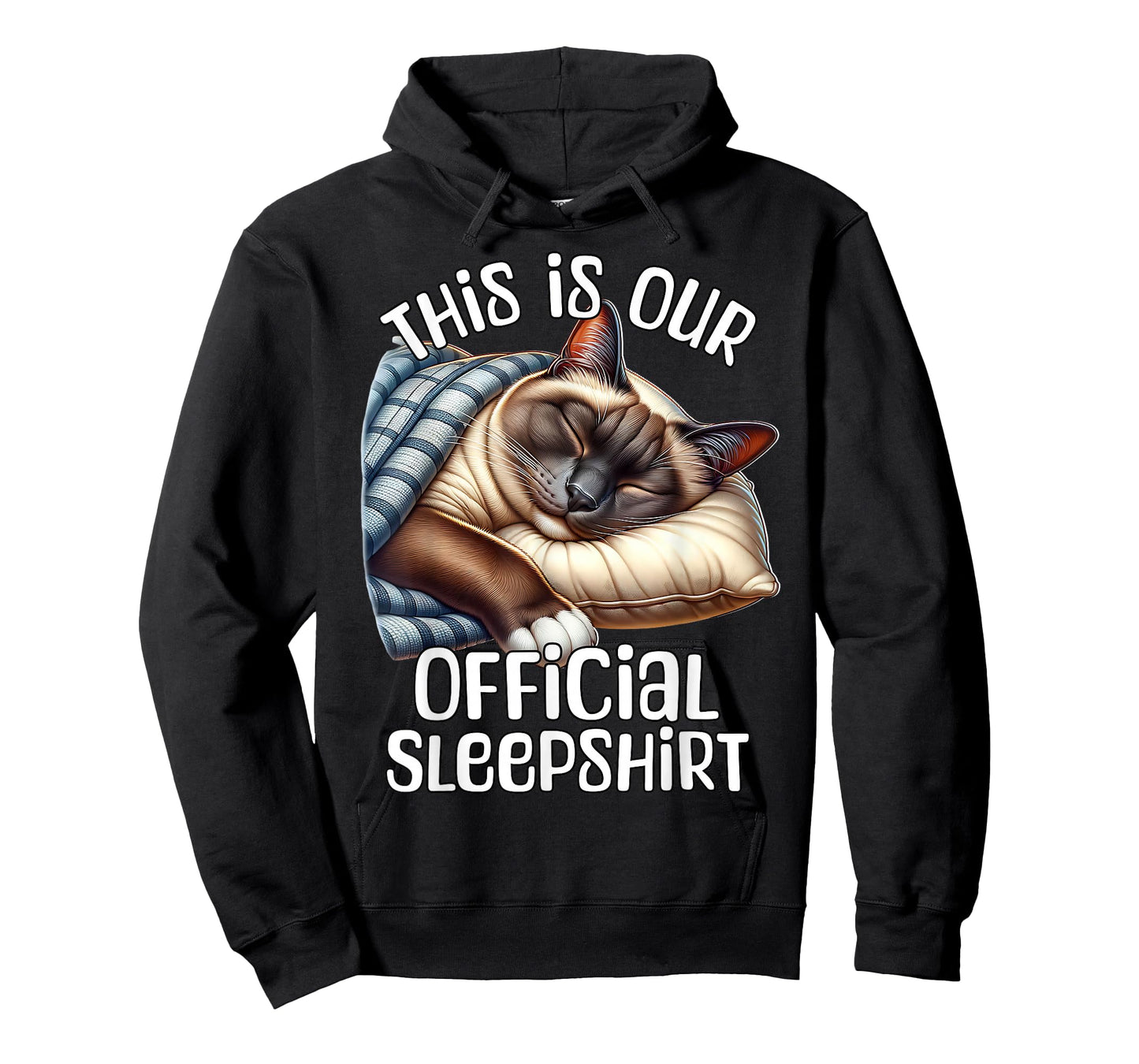 Siamese Cat Pajama For Cat Lover Siamese Cat T-Shirt