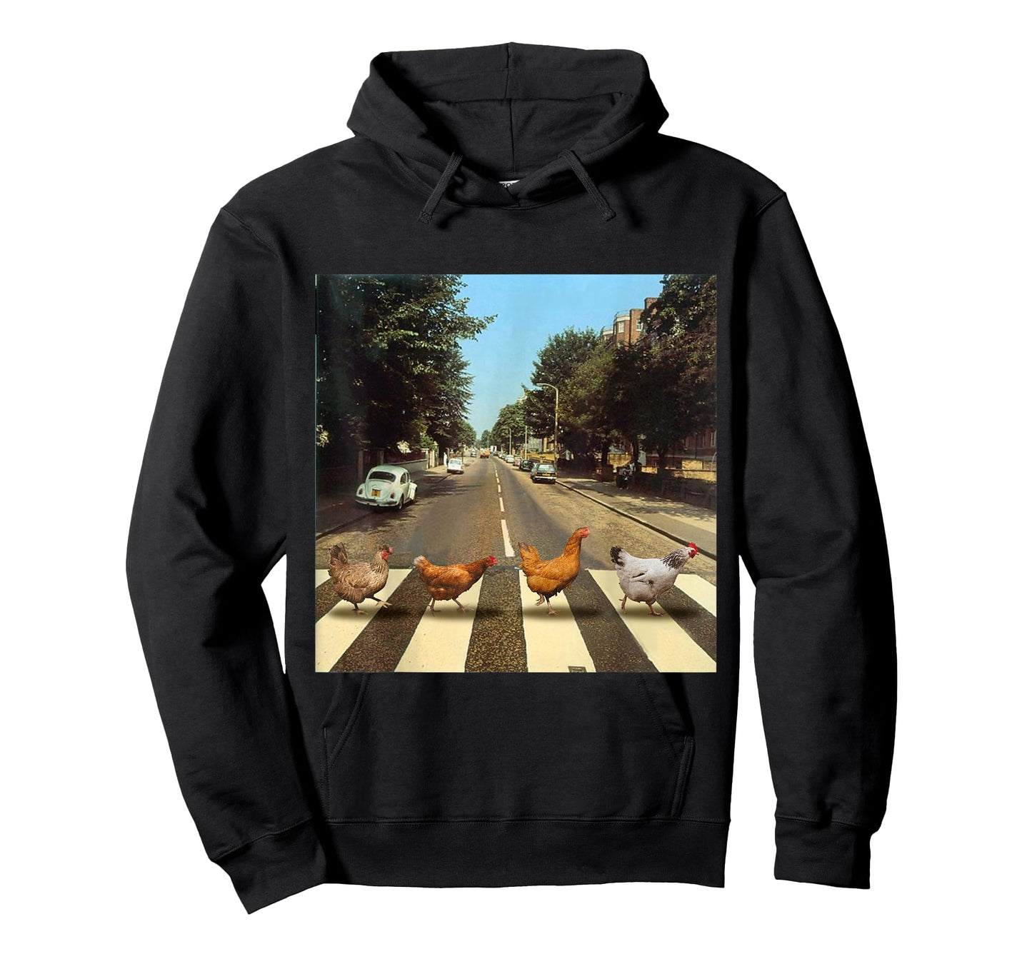 Chickens Crossing Road Parody Chicken Lover T-Shirt