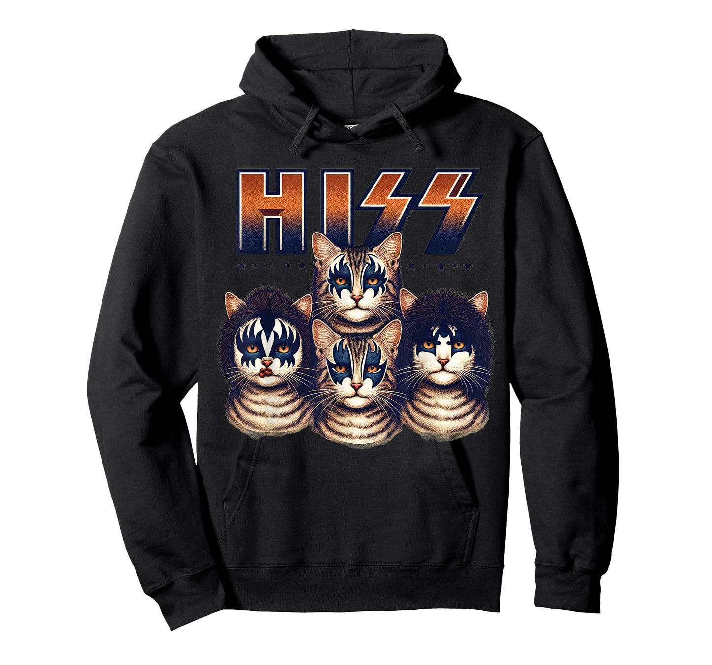 Hiss Cats Rock Kittens Rocking for Cat Lover Cat Mom Cat Dad T-Shirt