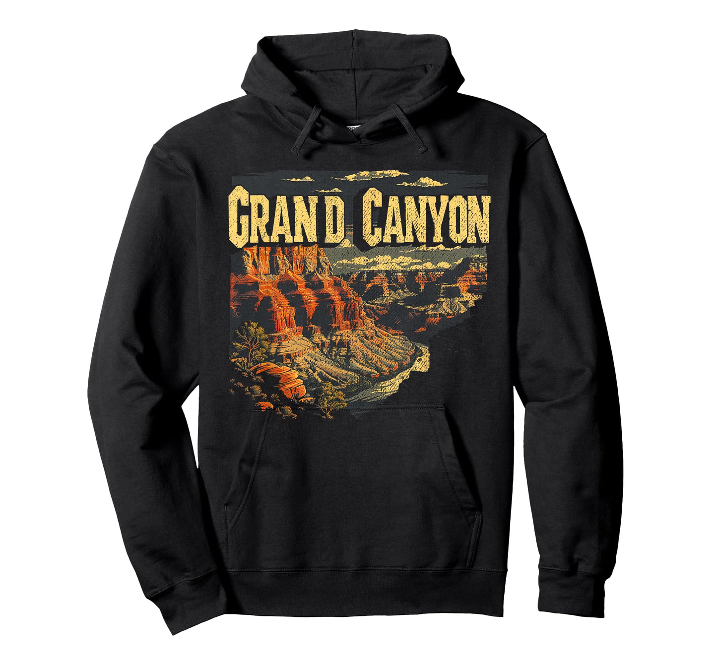Grand Canyon - US National Park Vintage Men Women Kids Retro T-Shirt