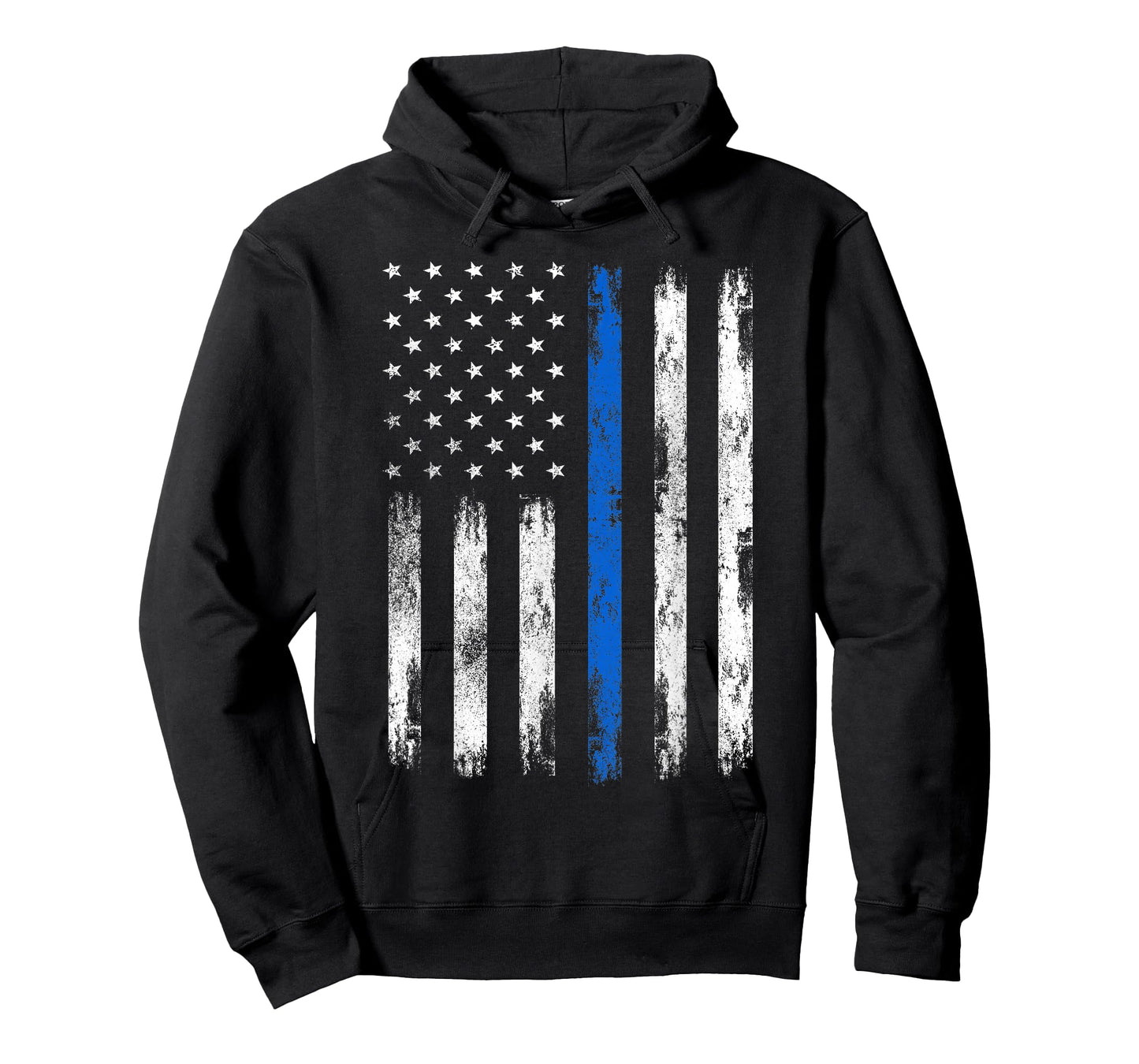USA Flag Police Support Patriotic Law Enforcement Officer T-Shirt