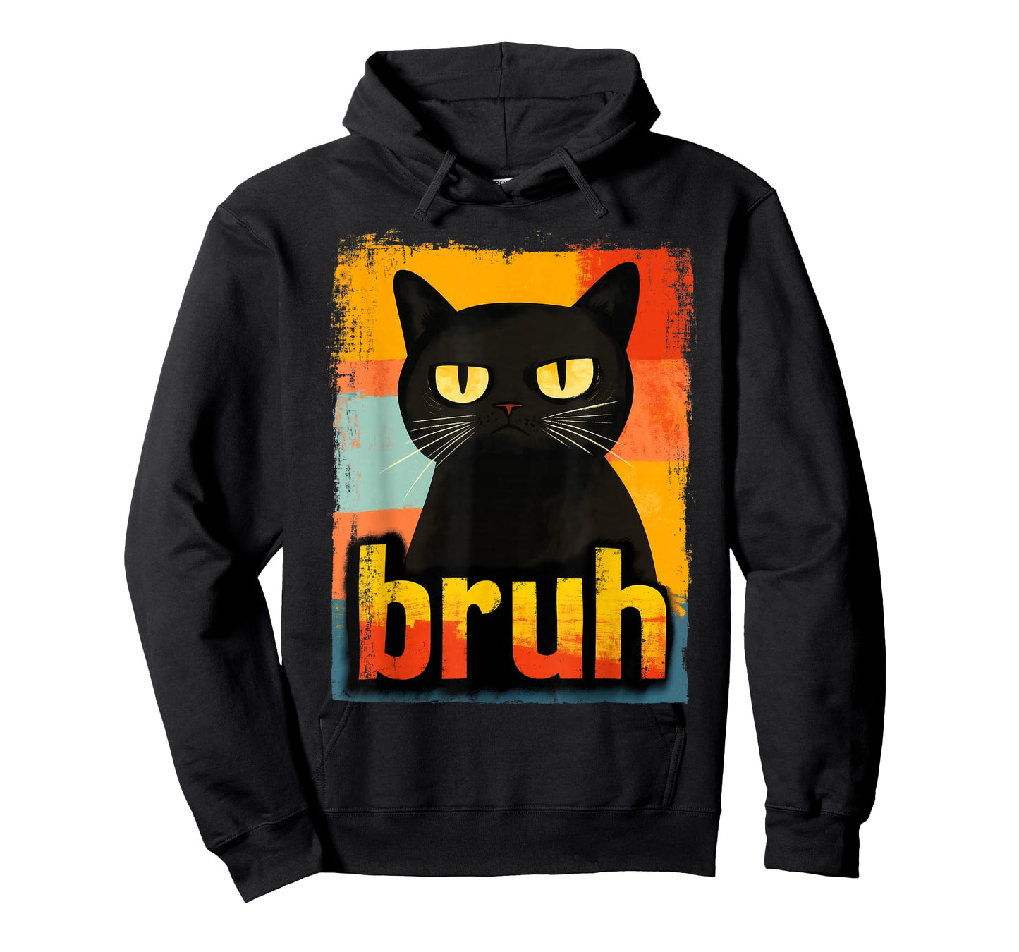 Funny Cat Bruh for Teens Boys Girls Men Women Meme Graphic T-Shirt