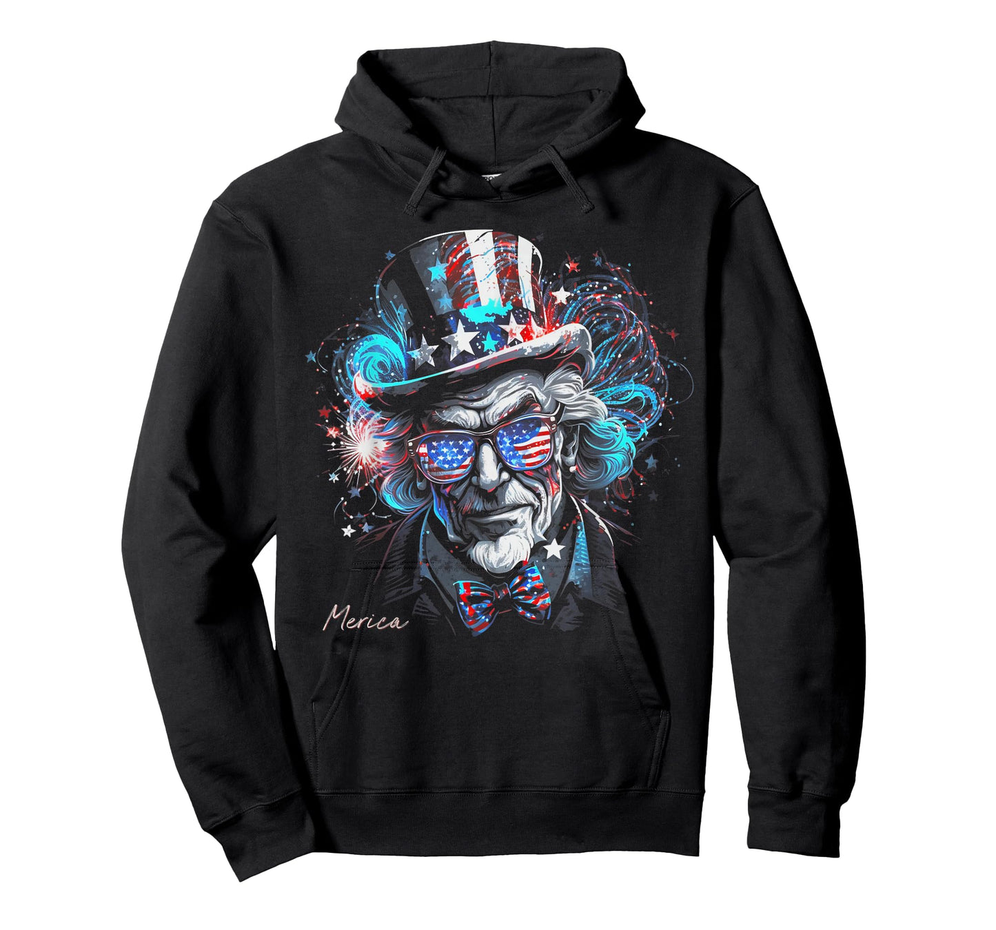 Uncle Sam Fourth 4th of July American Flag USA America Funny T-Shirt