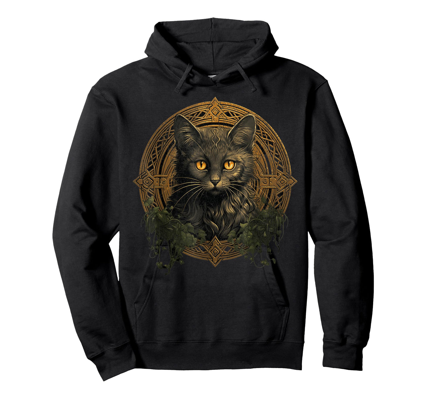 Celtic Cat Knots Wiccan Wicca Animal Pagan Witch Norse T-Shirt for Men Women Kids