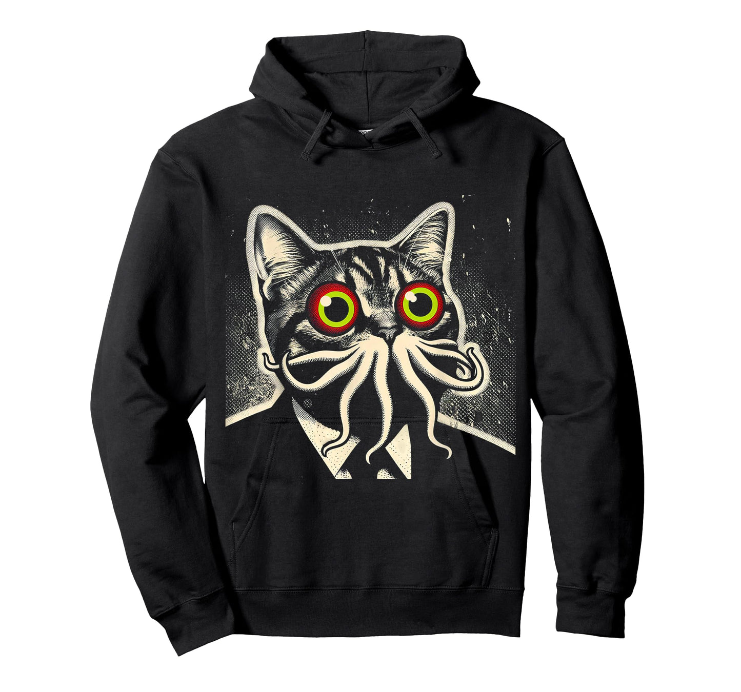 Cthulhu Cat Encounter Cosmic Mythos Feline T-Shirt