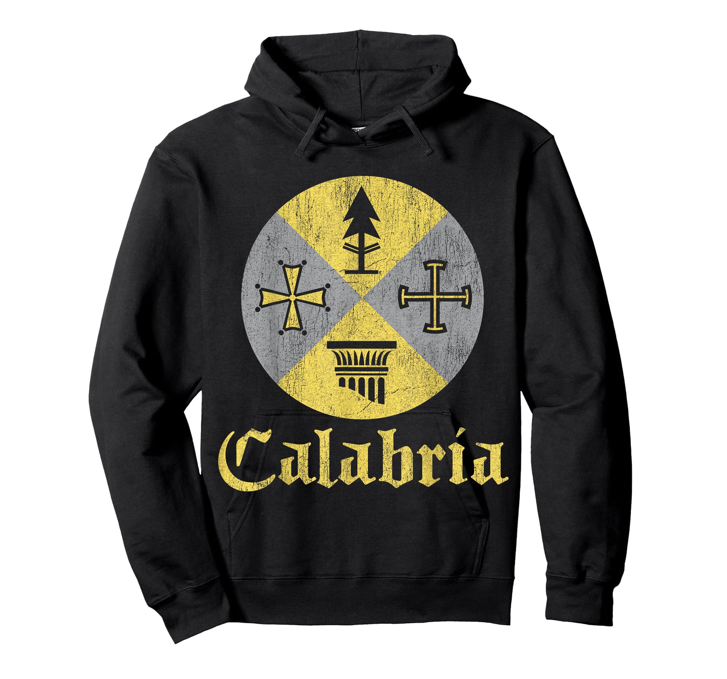 Proud Italian Calabrese T-Shirt Calabria Italy Flag T-Shirt