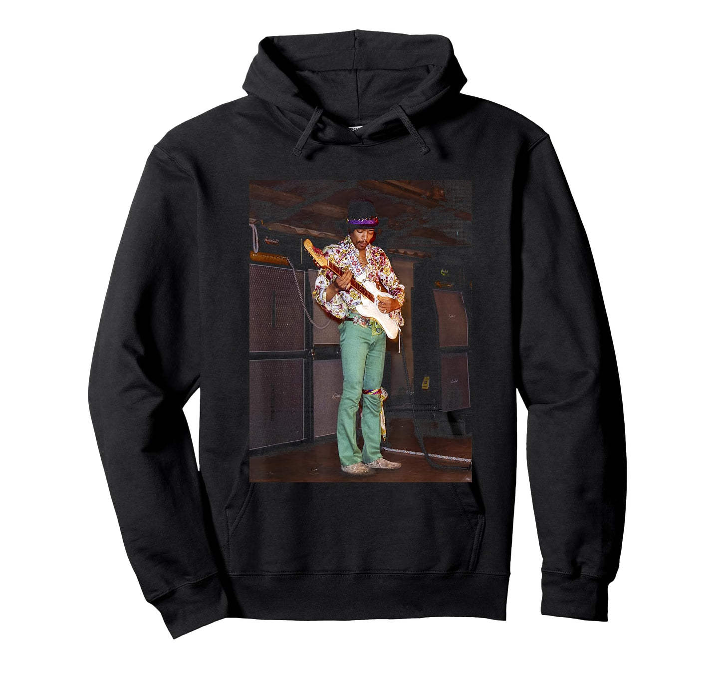 Jimi Hendrix at Woburn Festival 1968 by Everard Smith T-Shirt