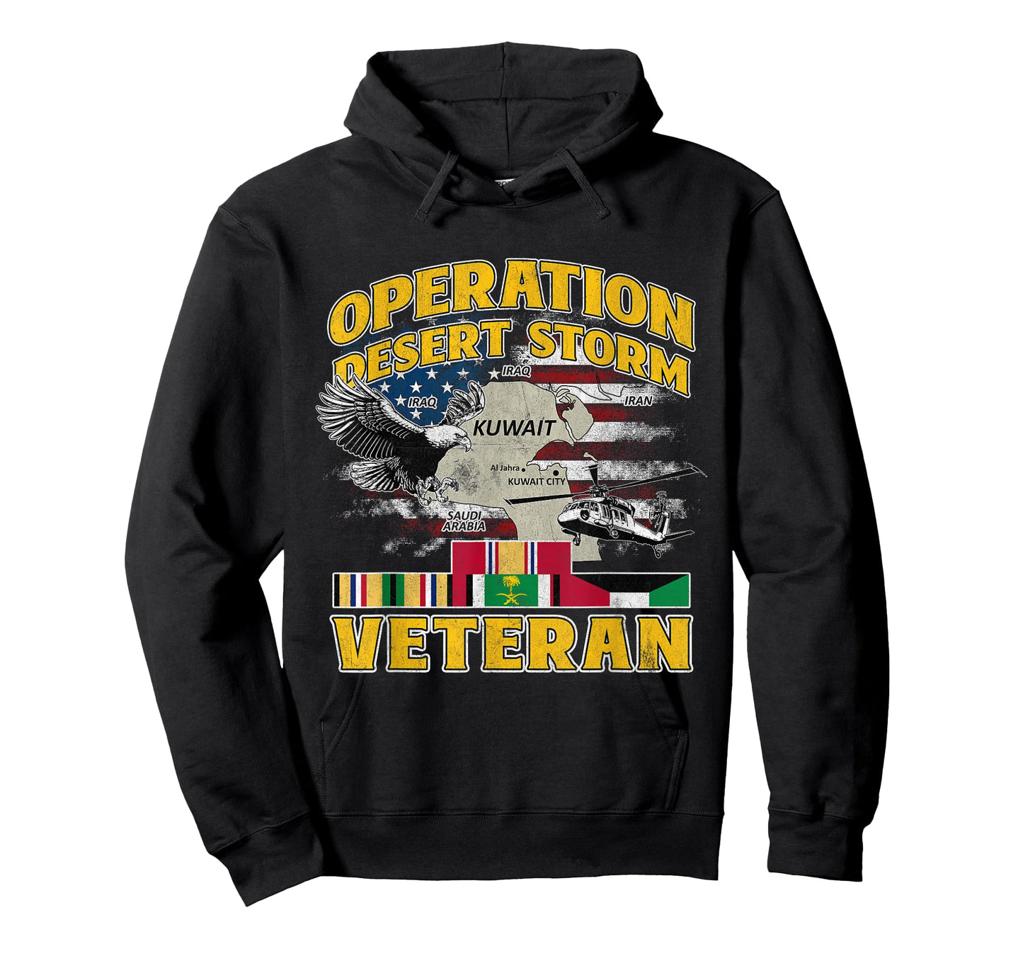 ODS Veteran Operation Desert Storm Ribbon Vintage Iraq T-Shirt