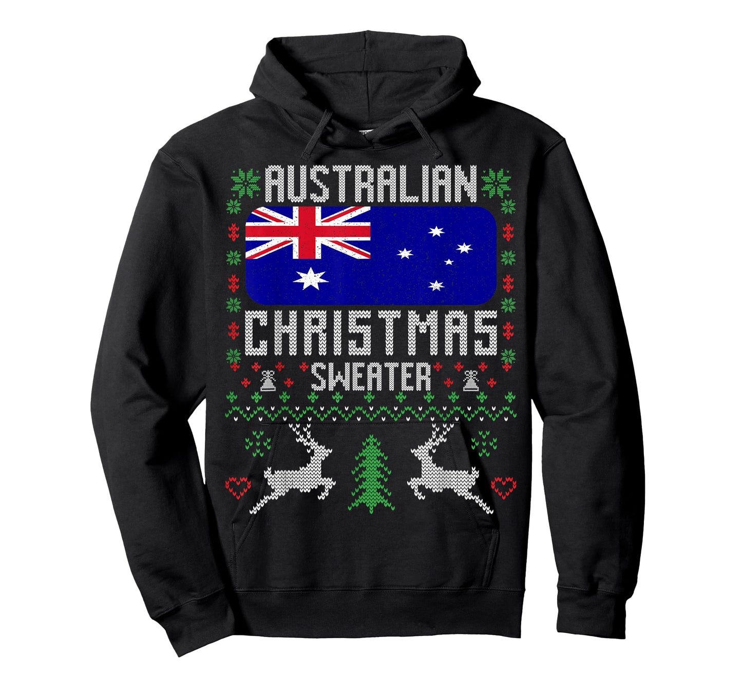 Australia Flag Australian Christmas Sweater T-Shirt