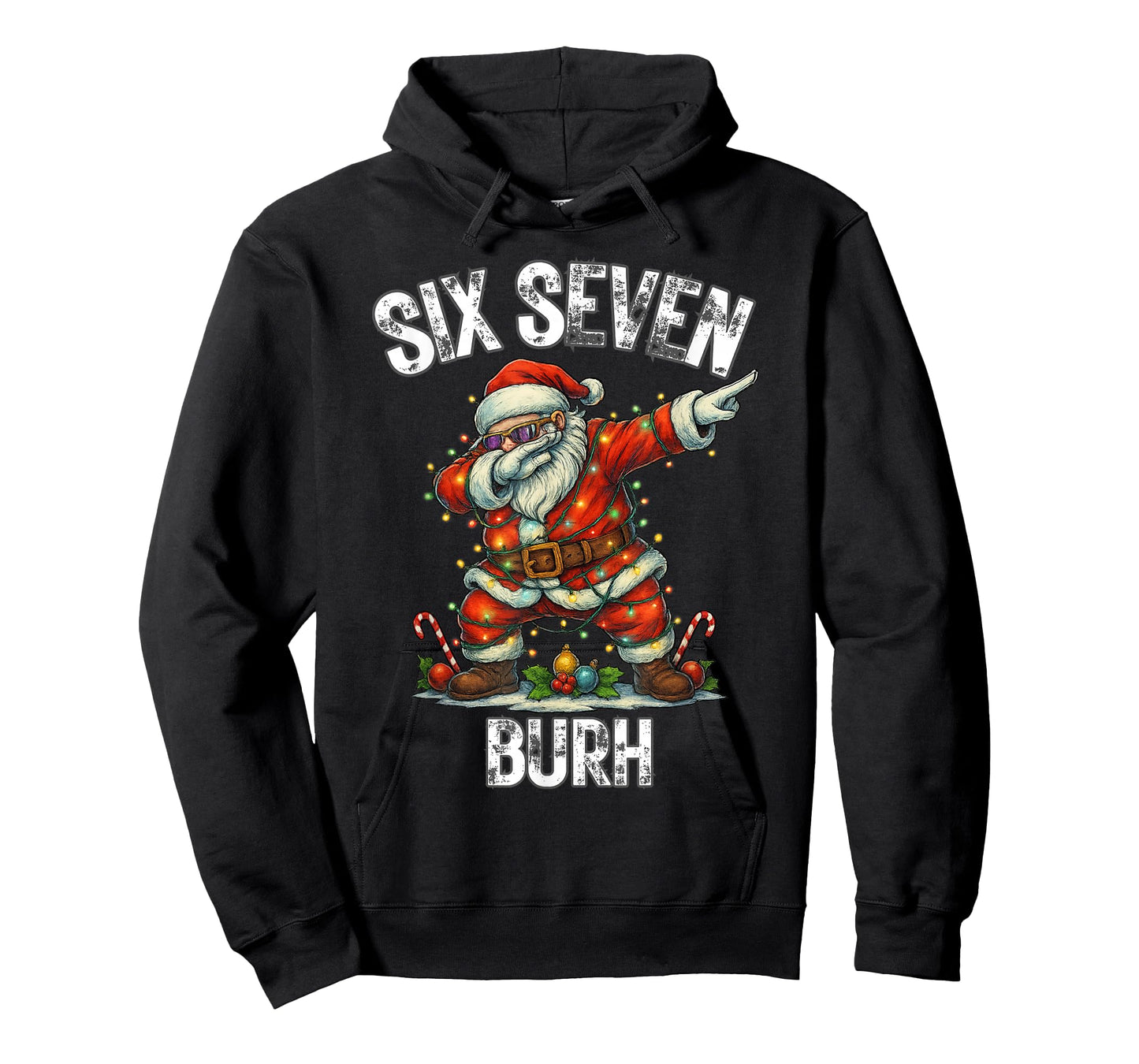 Six Seven Burh 67 Funny Xmas 6 7 Meme Men Women Kids T-Shirt