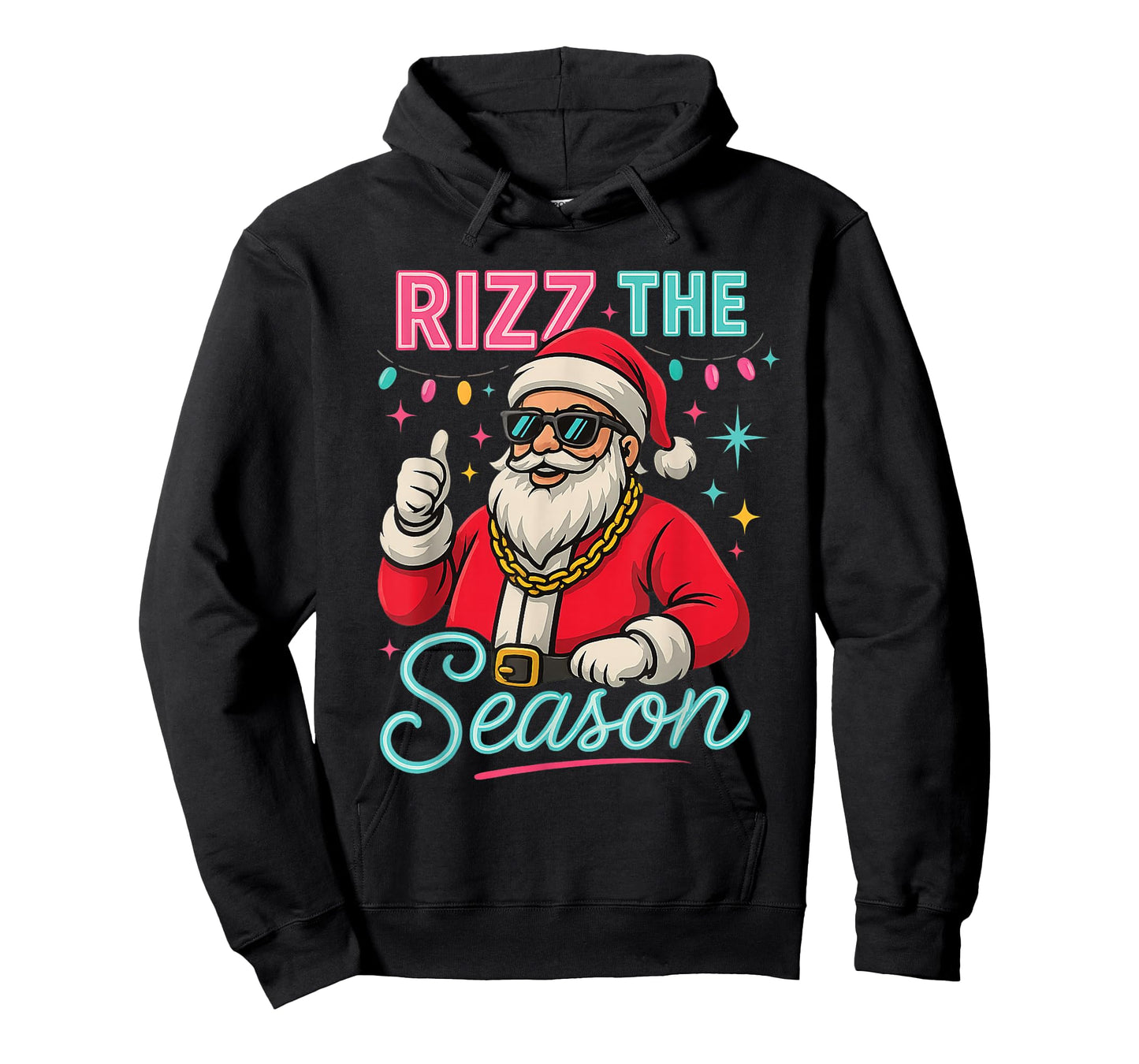 Skibidi Rizzmas Christmas Rizz Santa Claus Rizz The Season T-Shirt