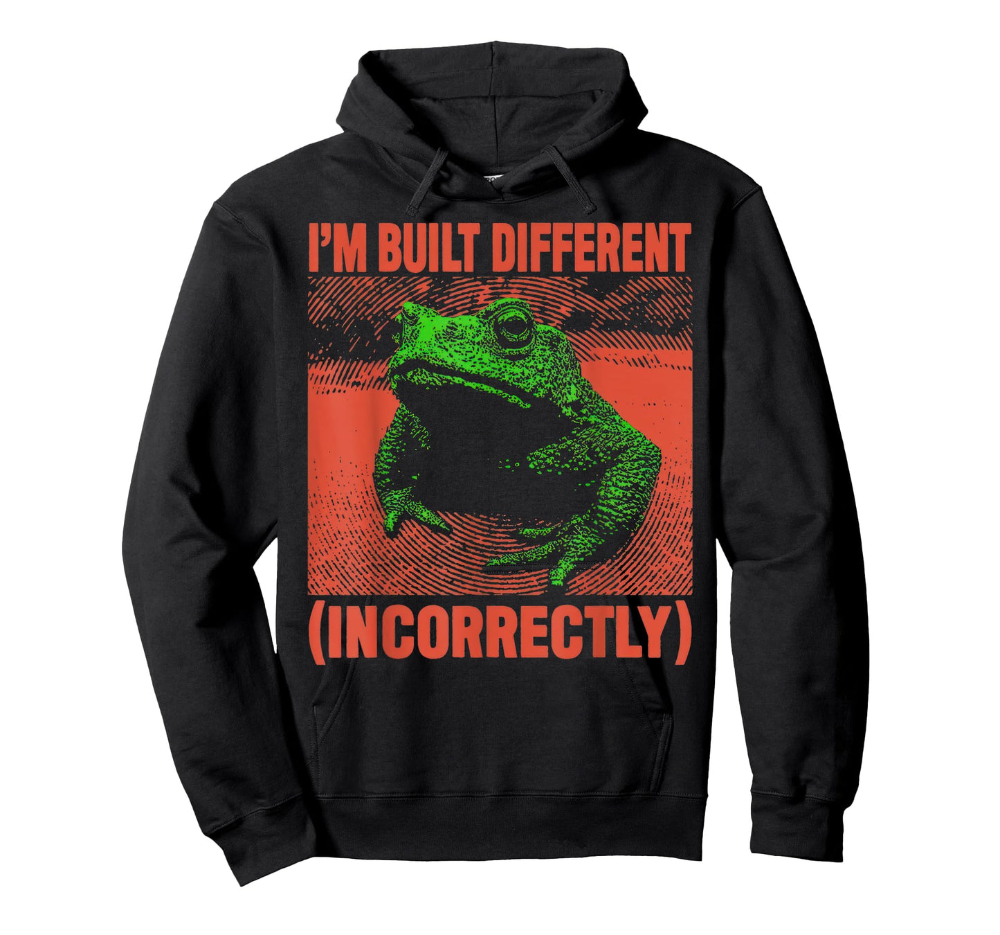 I'm Built Different Incorrectly Frog Retro T-Shirt