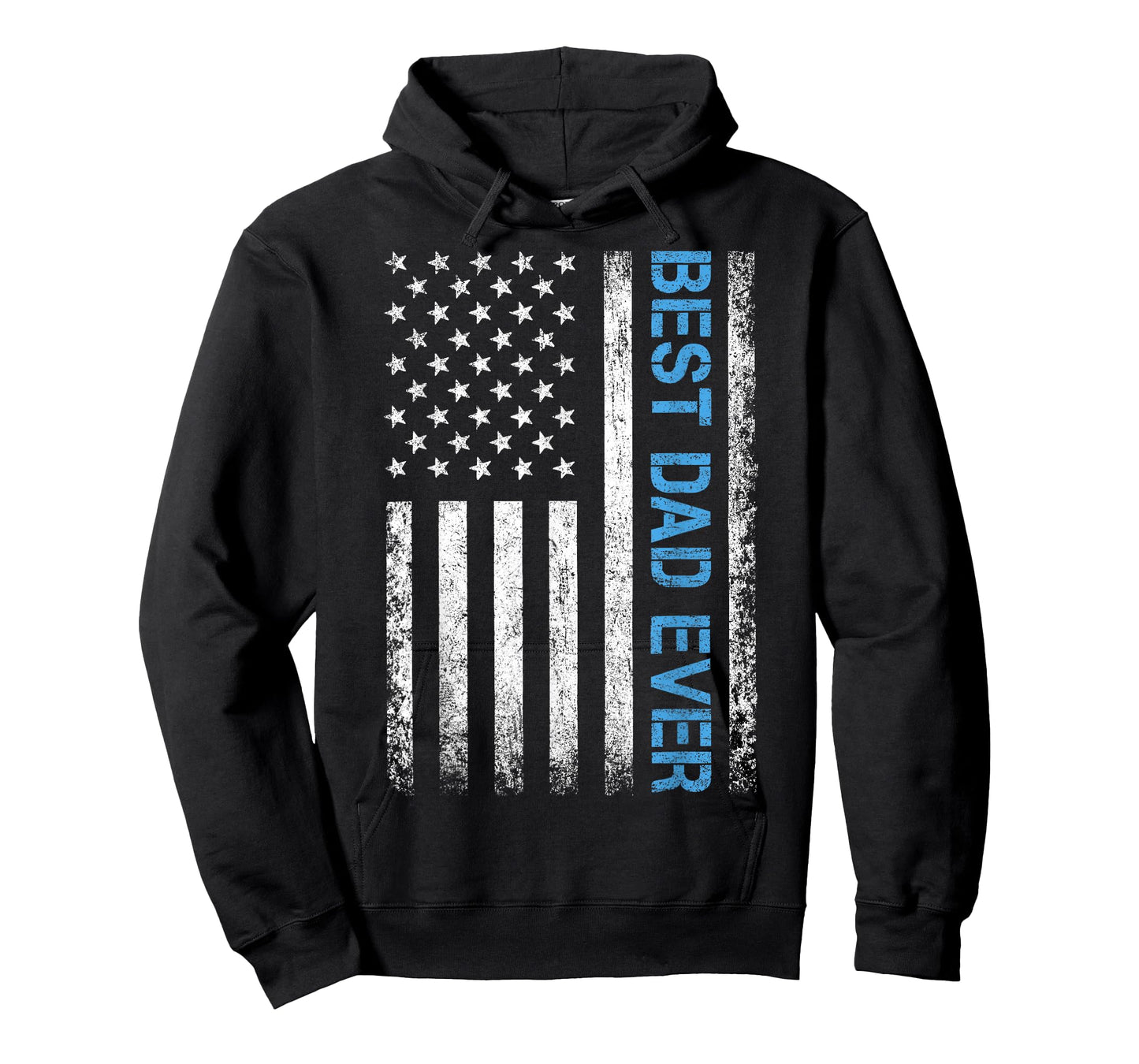 Best dad Ever US American Flag Gift for Father's Day T-Shirt