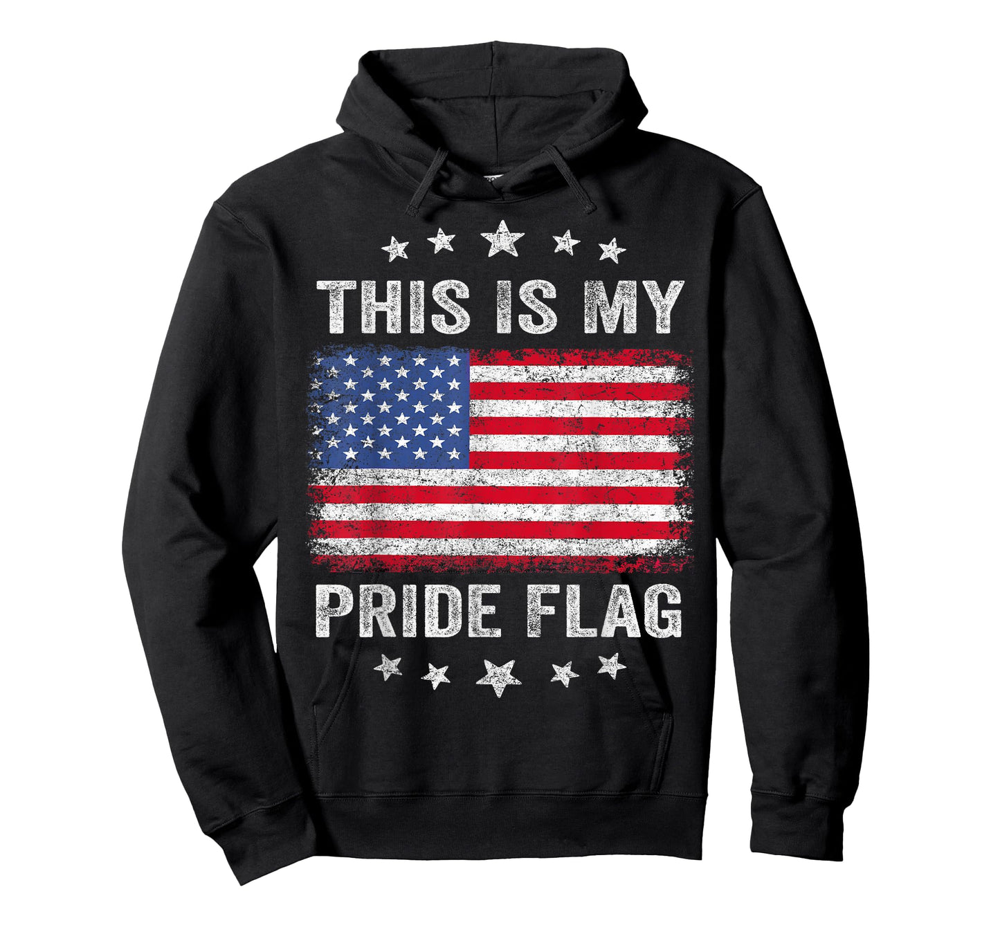 This is My Pride Flag USA American 4th of July Patriotic T-Shirt
