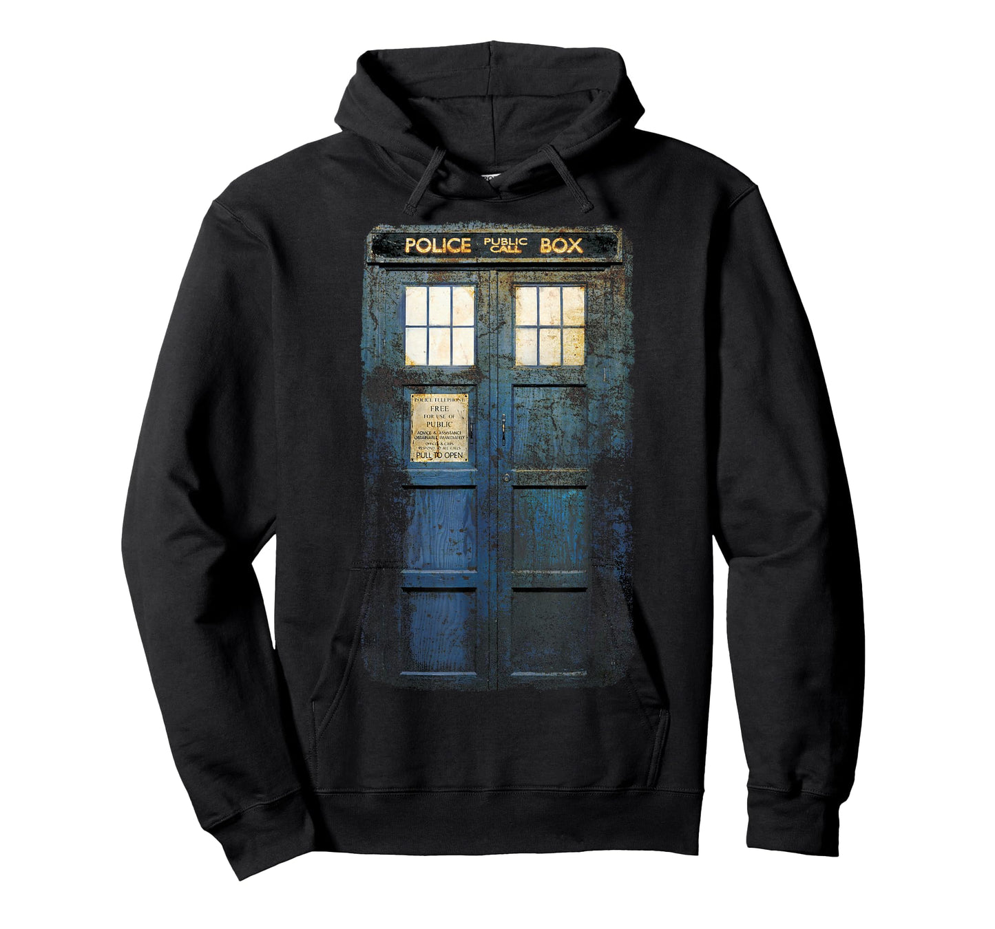 Cosplay Tardis Distressed Time-Traveller Sci-Fan T-Shirt