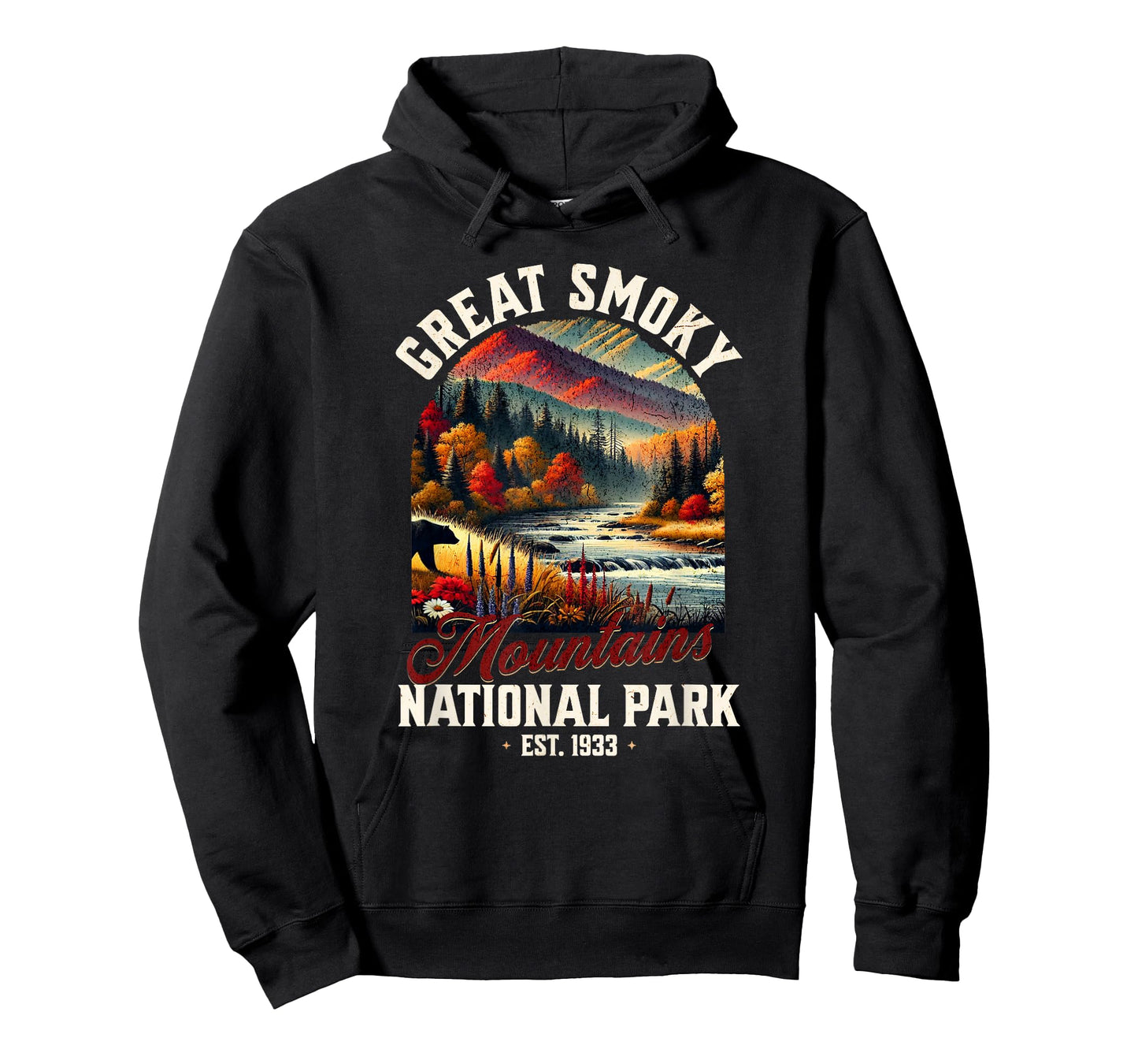 Retro Great Smoky Mountains National Park | Vintage USA T-Shirt