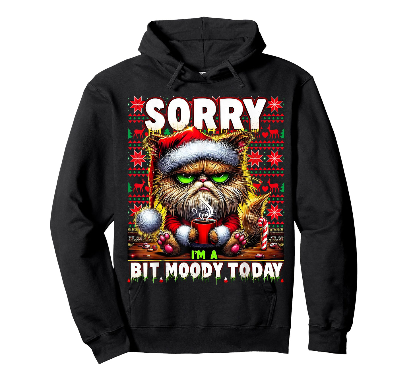 Funny Christmas Cat Lovers T-Shirt