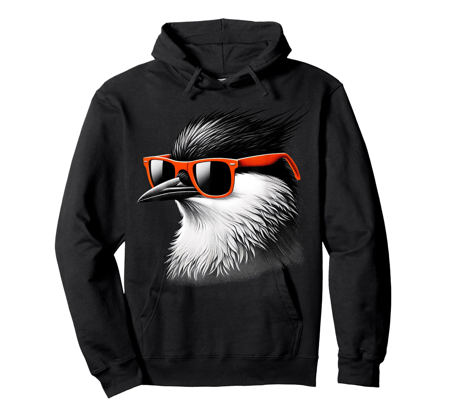 Cool Tern Bird Wearing Sunglasses Graphic Art T-Shirt